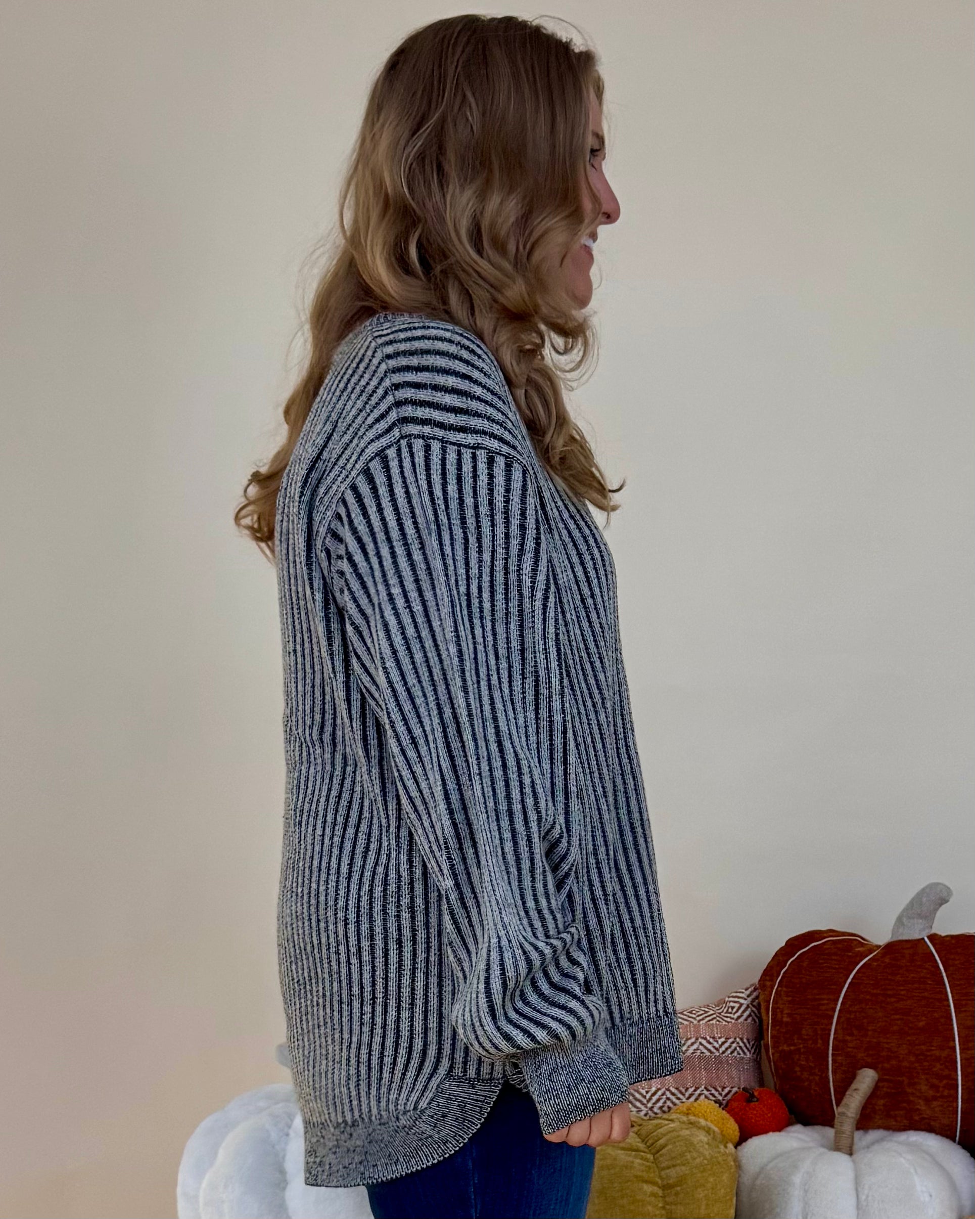 Capture This Black Plus Two-tone Sweater-Shop-Womens-Boutique-Clothing