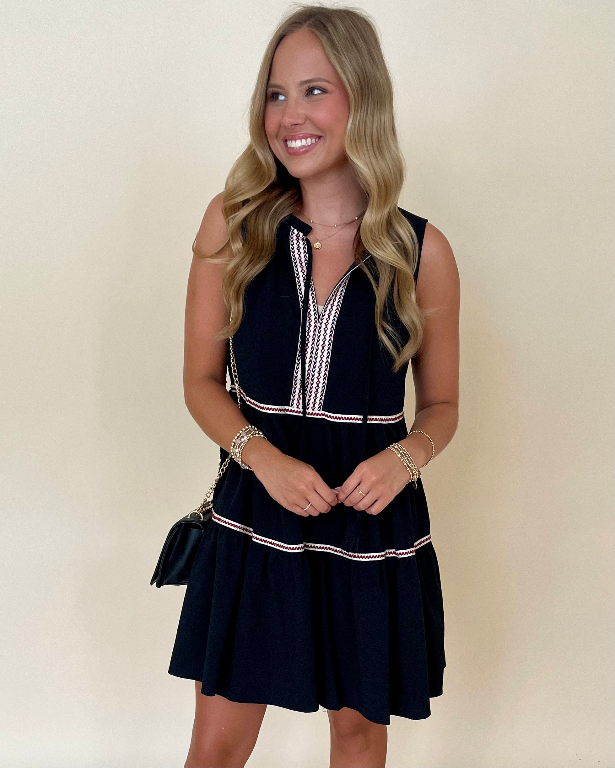 Call It Black Tiered Dress-Shop-Womens-Boutique-Clothing
