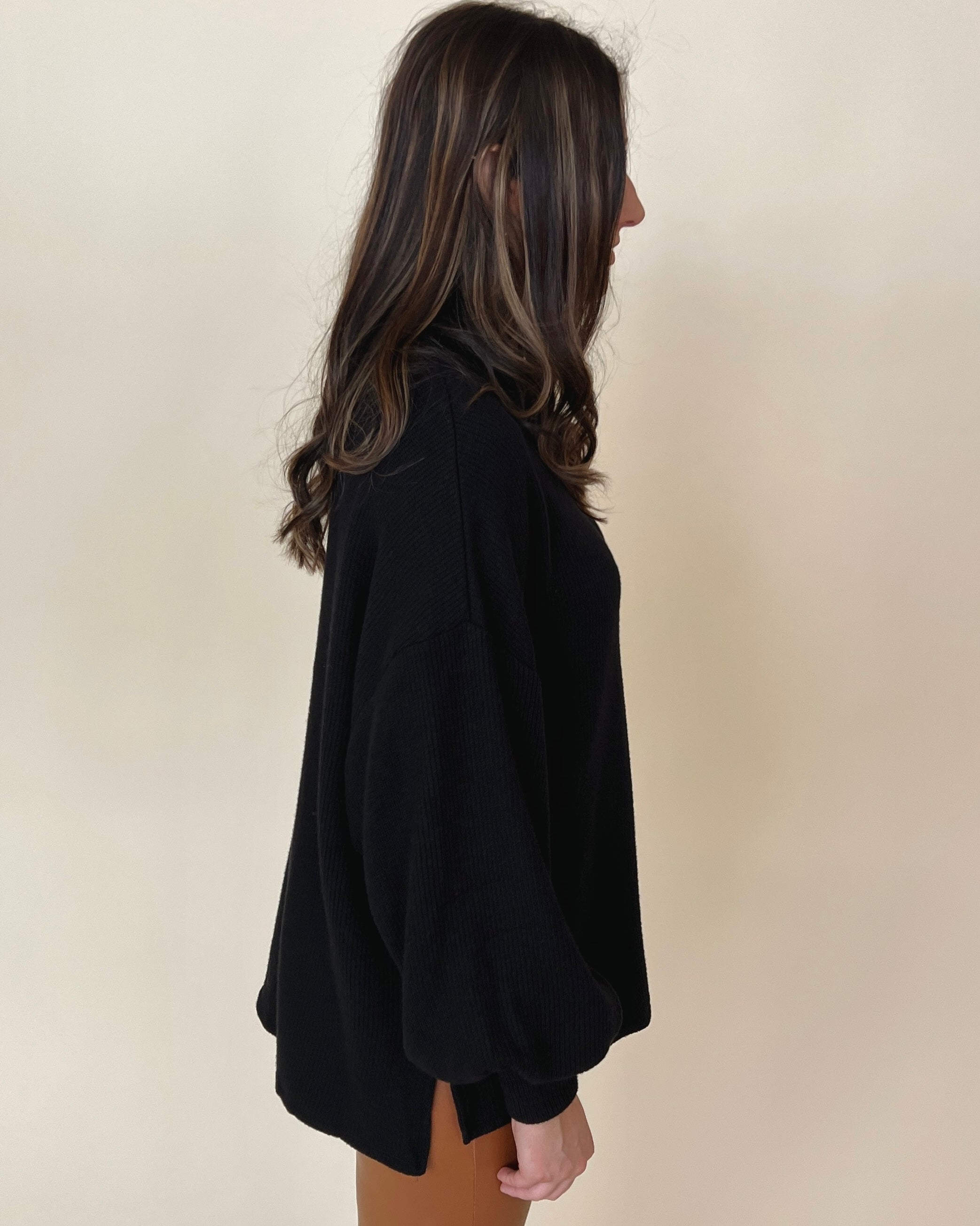 Hold Me Close Black Turtleneck Sweater-Shop-Womens-Boutique-Clothing