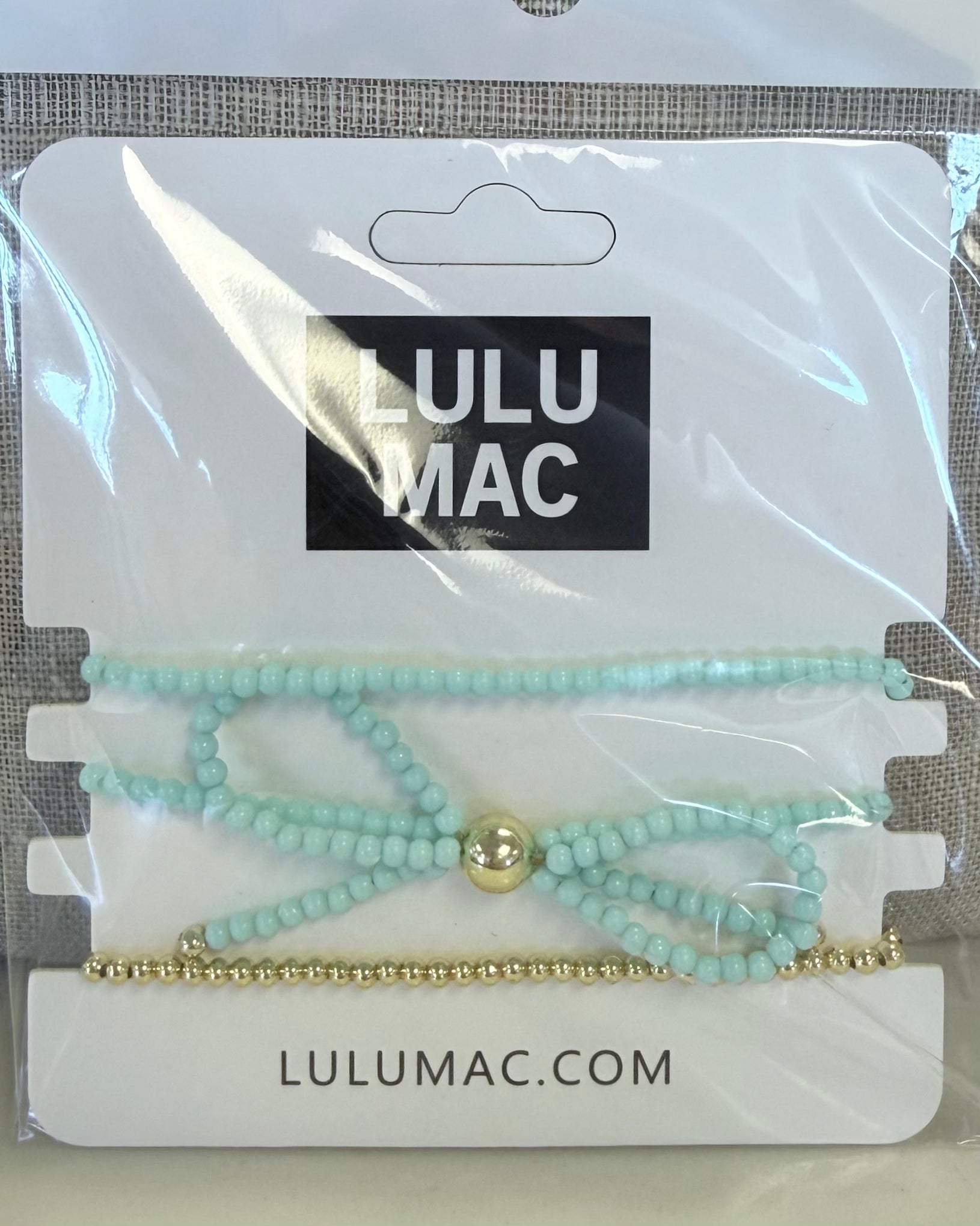 LULU MAC Mint Bow Bracelet Set-Shop-Womens-Boutique-Clothing