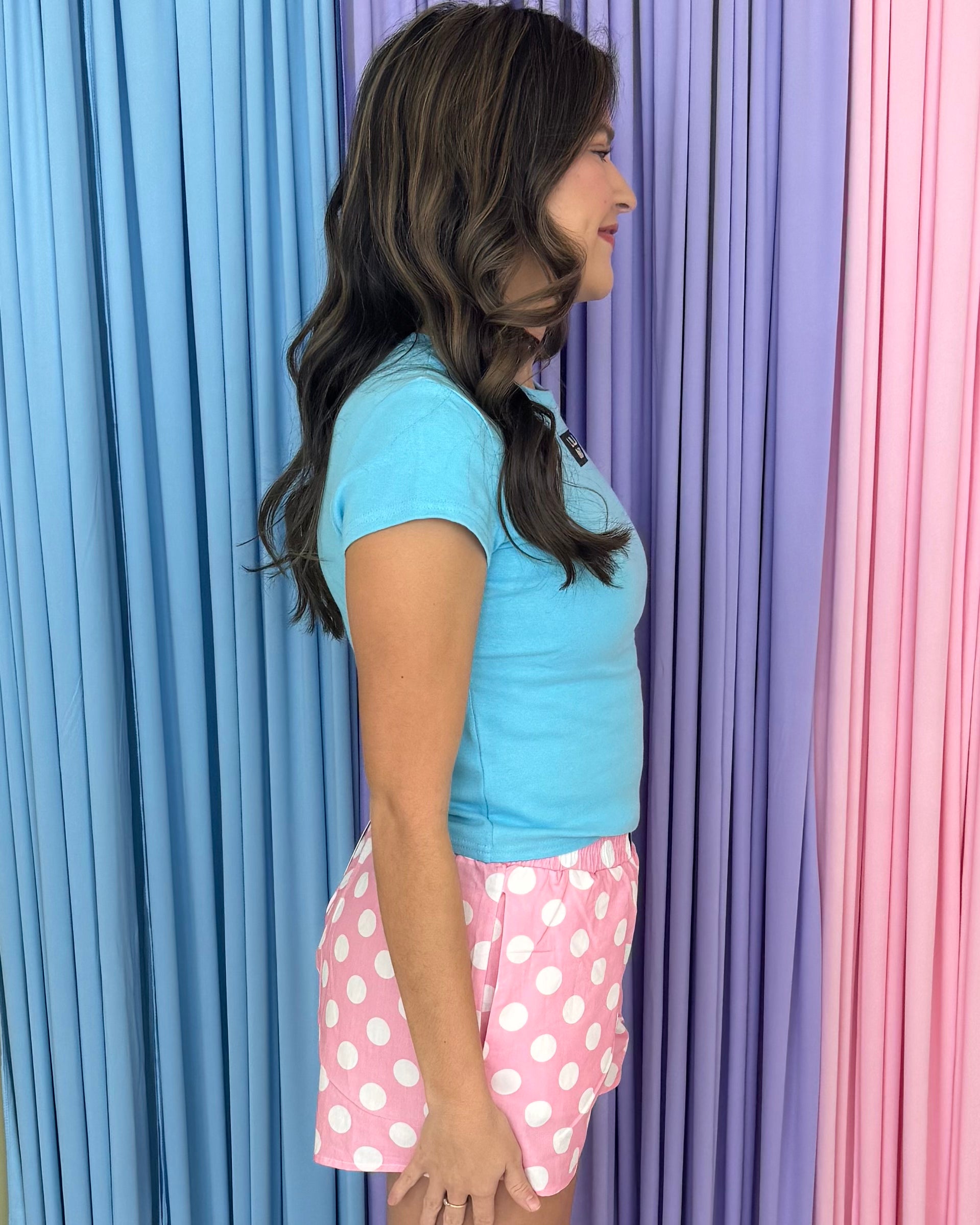 LULU MAC Twig Blue Baby Doll Top-Shop-Womens-Boutique-Clothing