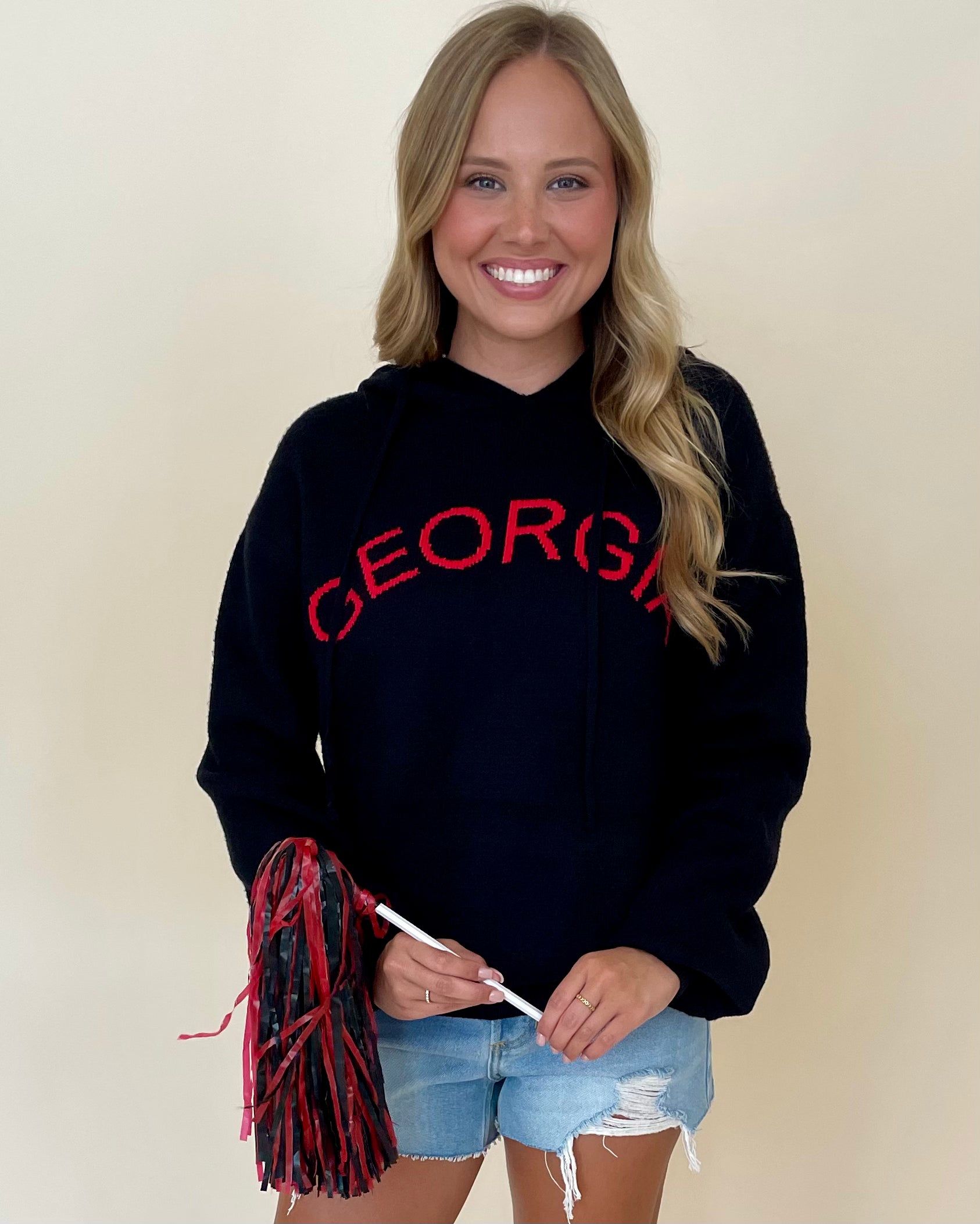 A Moment Black Georgia Hoodie-Shop-Womens-Boutique-Clothing