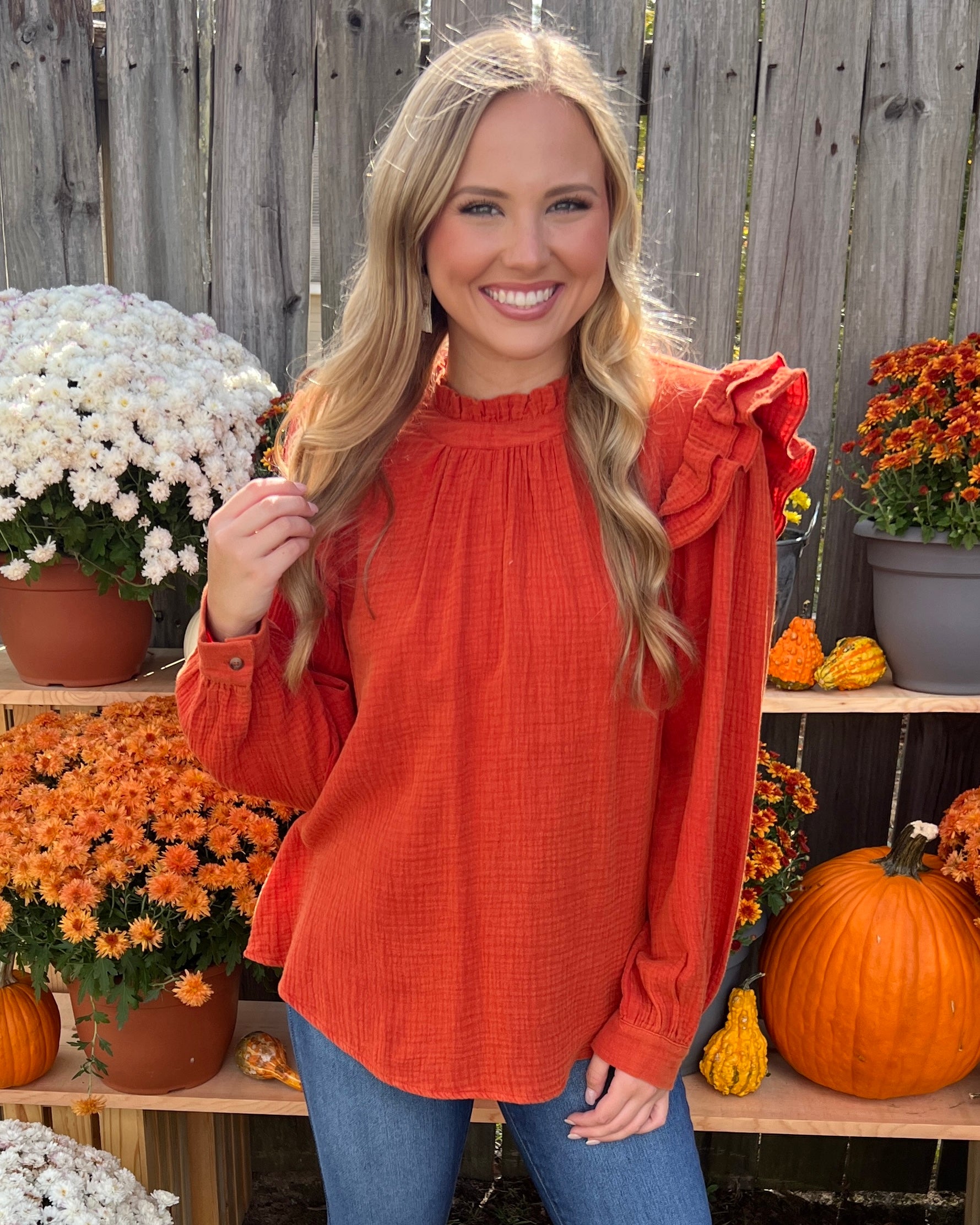 Means A Lot Rust Mineral Top-Shop-Womens-Boutique-Clothing