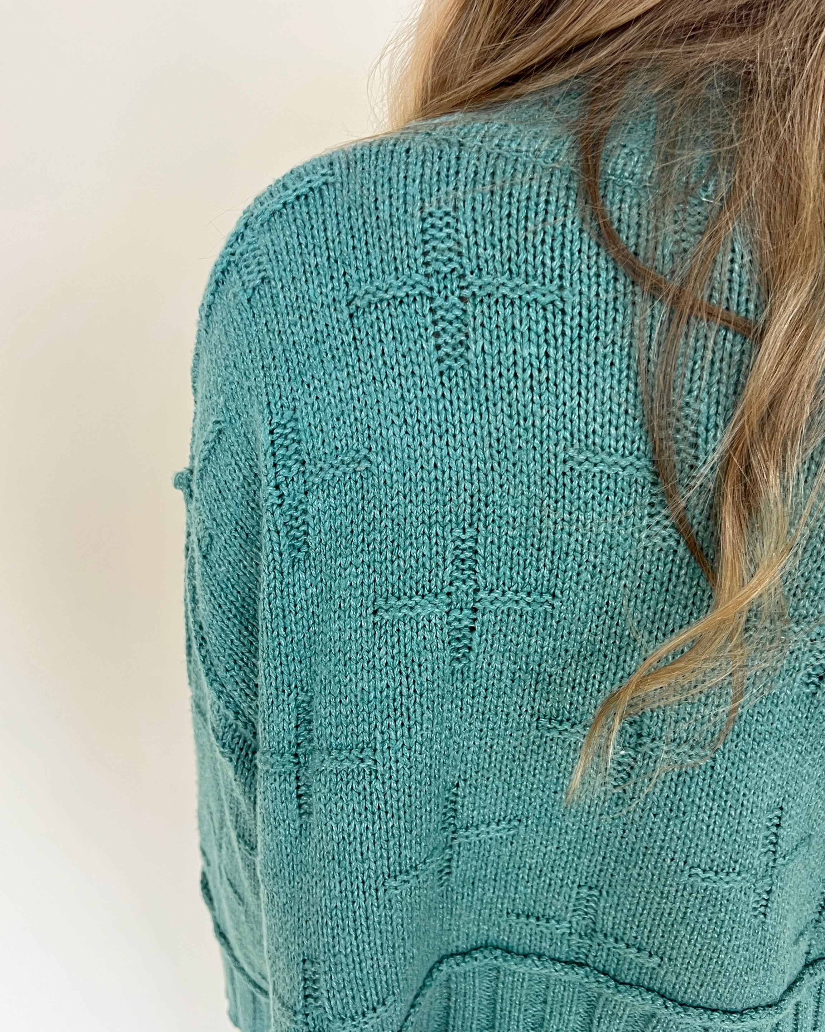 Stay On Sage Design Knitted Sweater-Shop-Womens-Boutique-Clothing