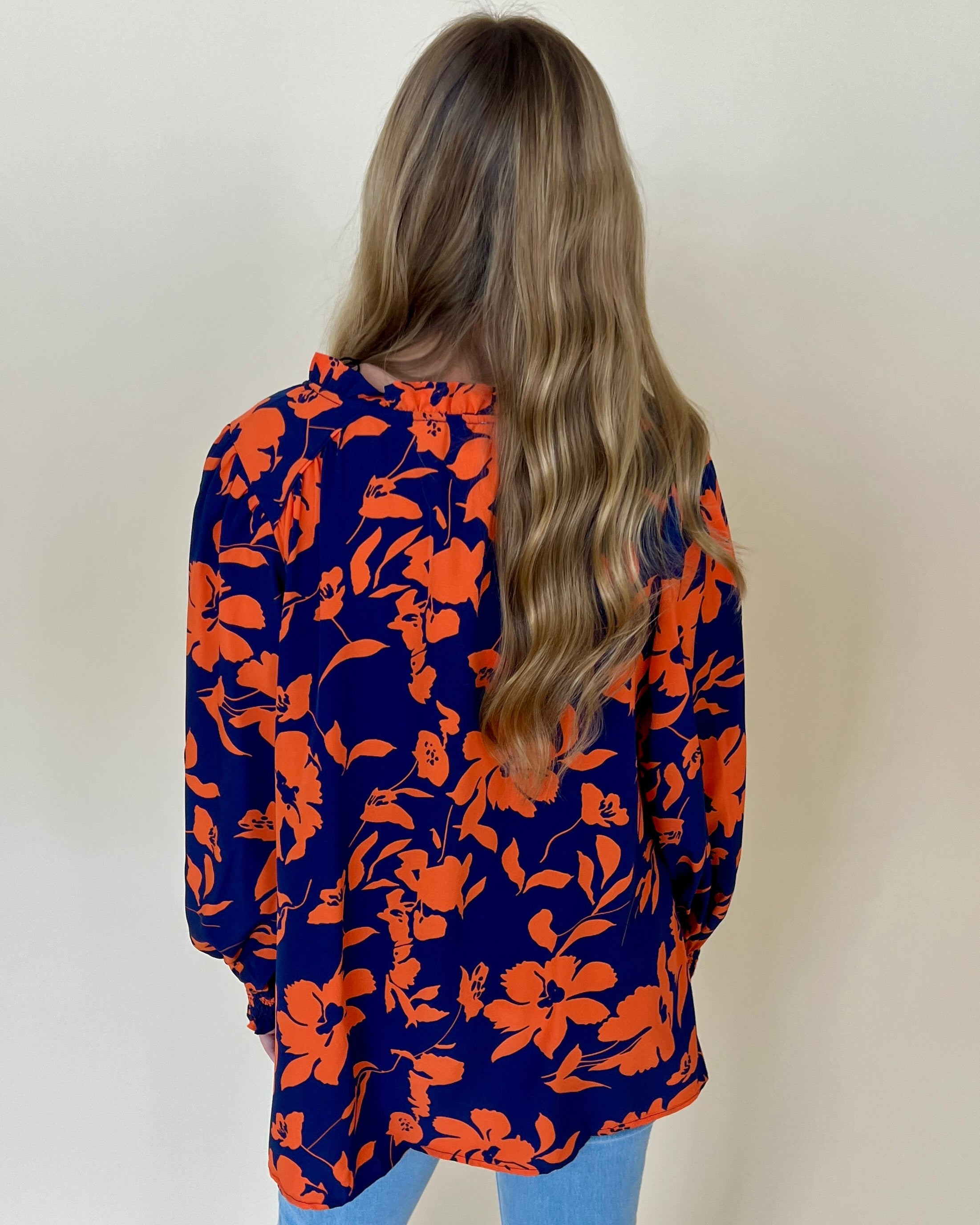 You're Here Midnight Mix Floral Top-Shop-Womens-Boutique-Clothing