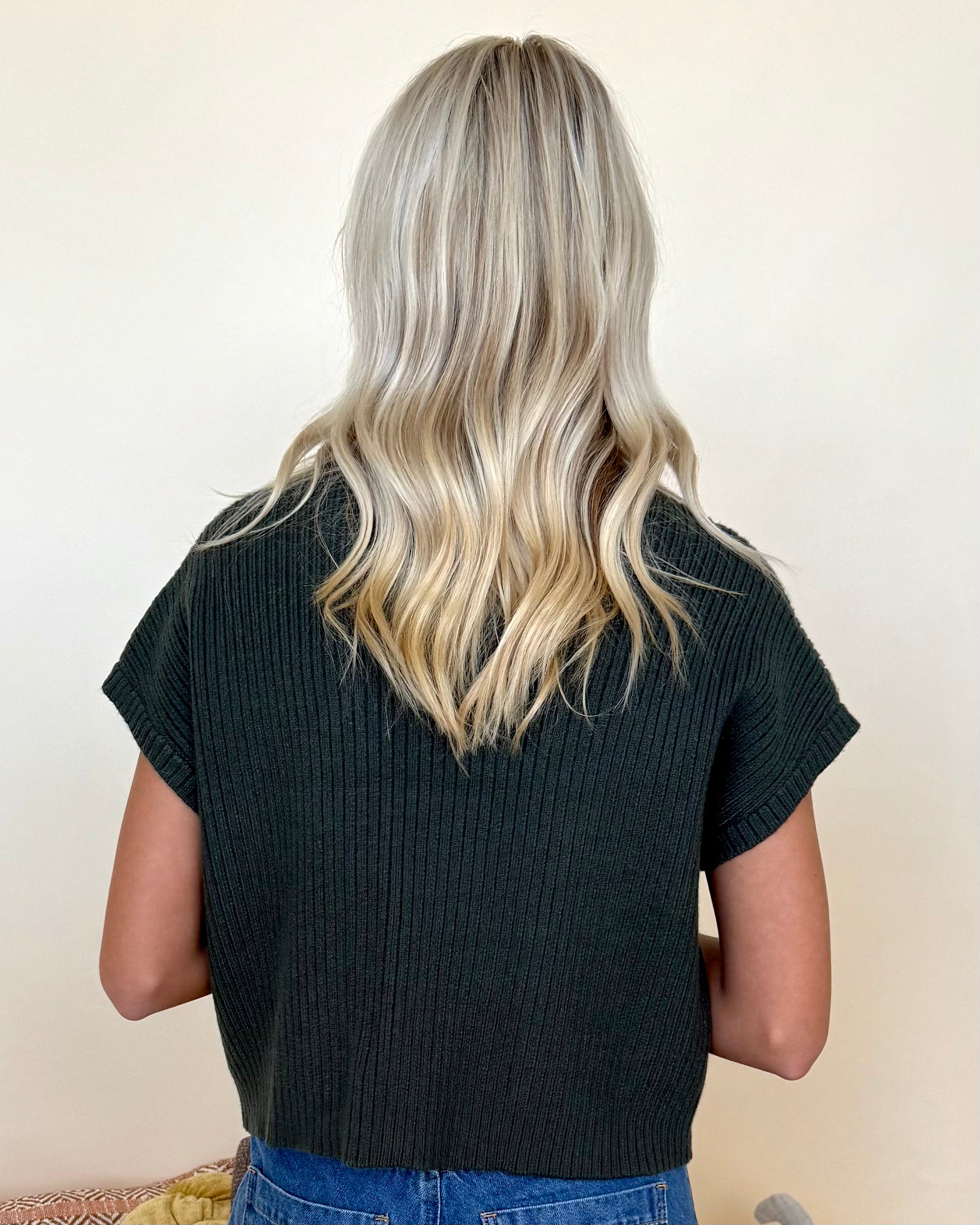 Keep Looking Forest Green Pocket Sweater-Shop-Womens-Boutique-Clothing