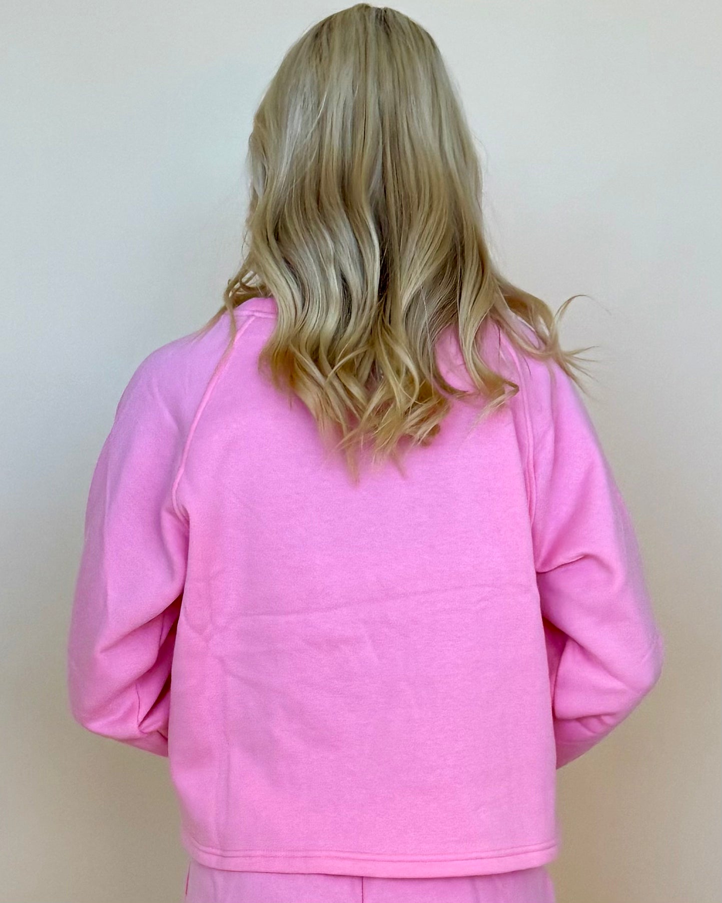 Gentle Shine Pink Sweatpants Set-Shop-Womens-Boutique-Clothing