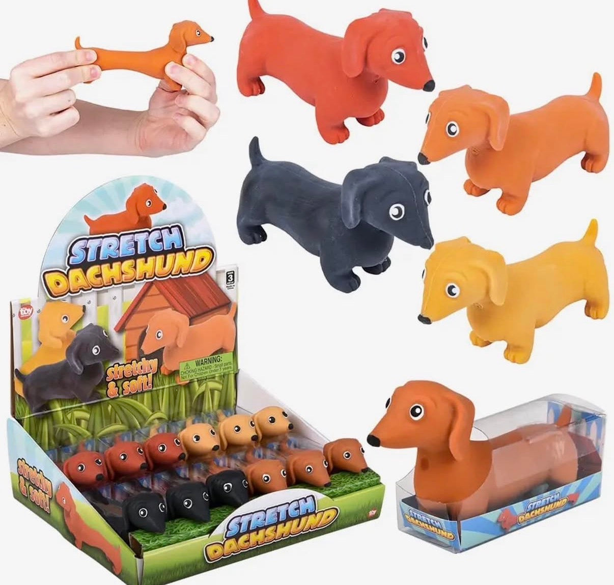 Stretch Dachshund Toy-Shop-Womens-Boutique-Clothing