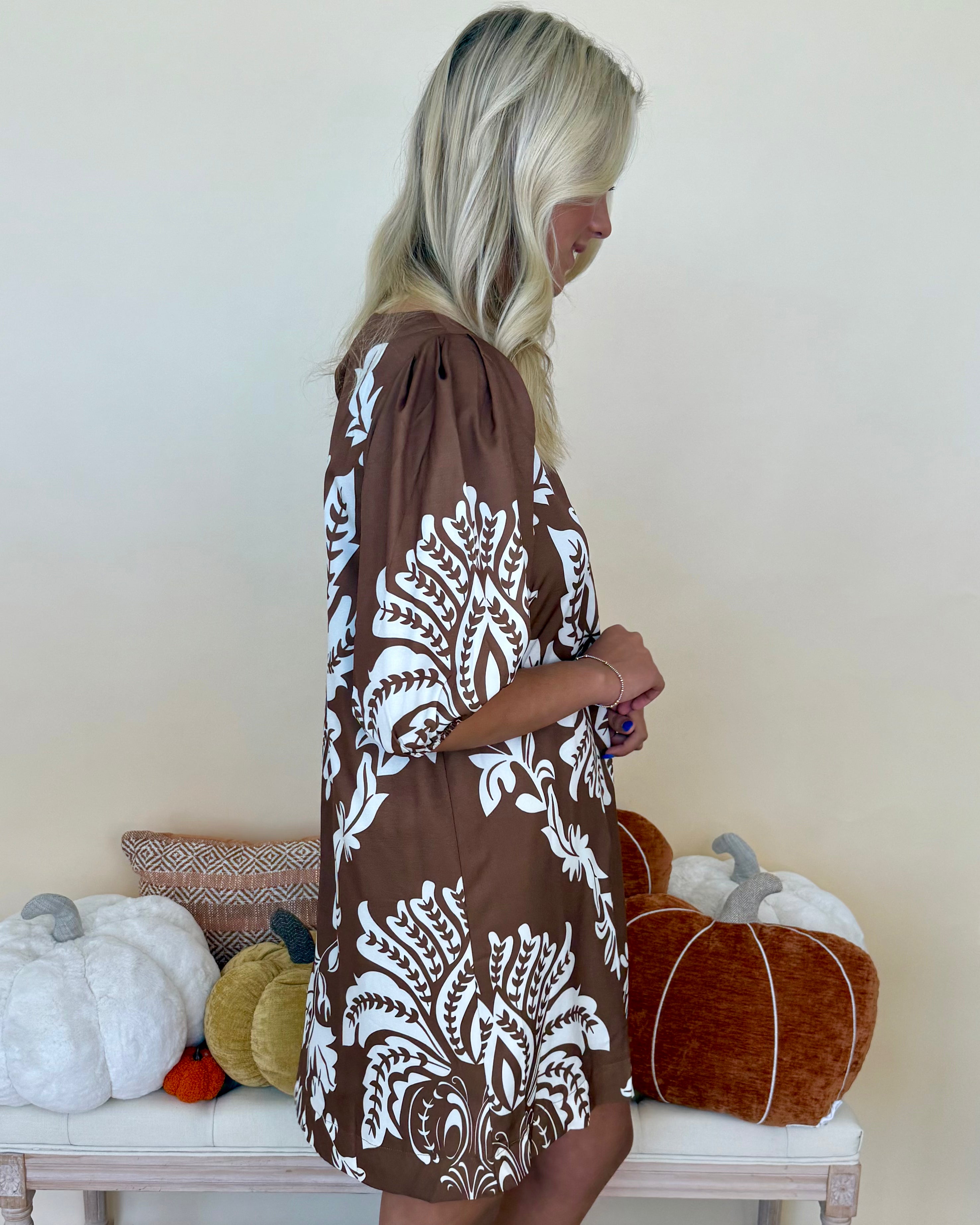 Caught Glances Boho Abstract Dress-Shop-Womens-Boutique-Clothing