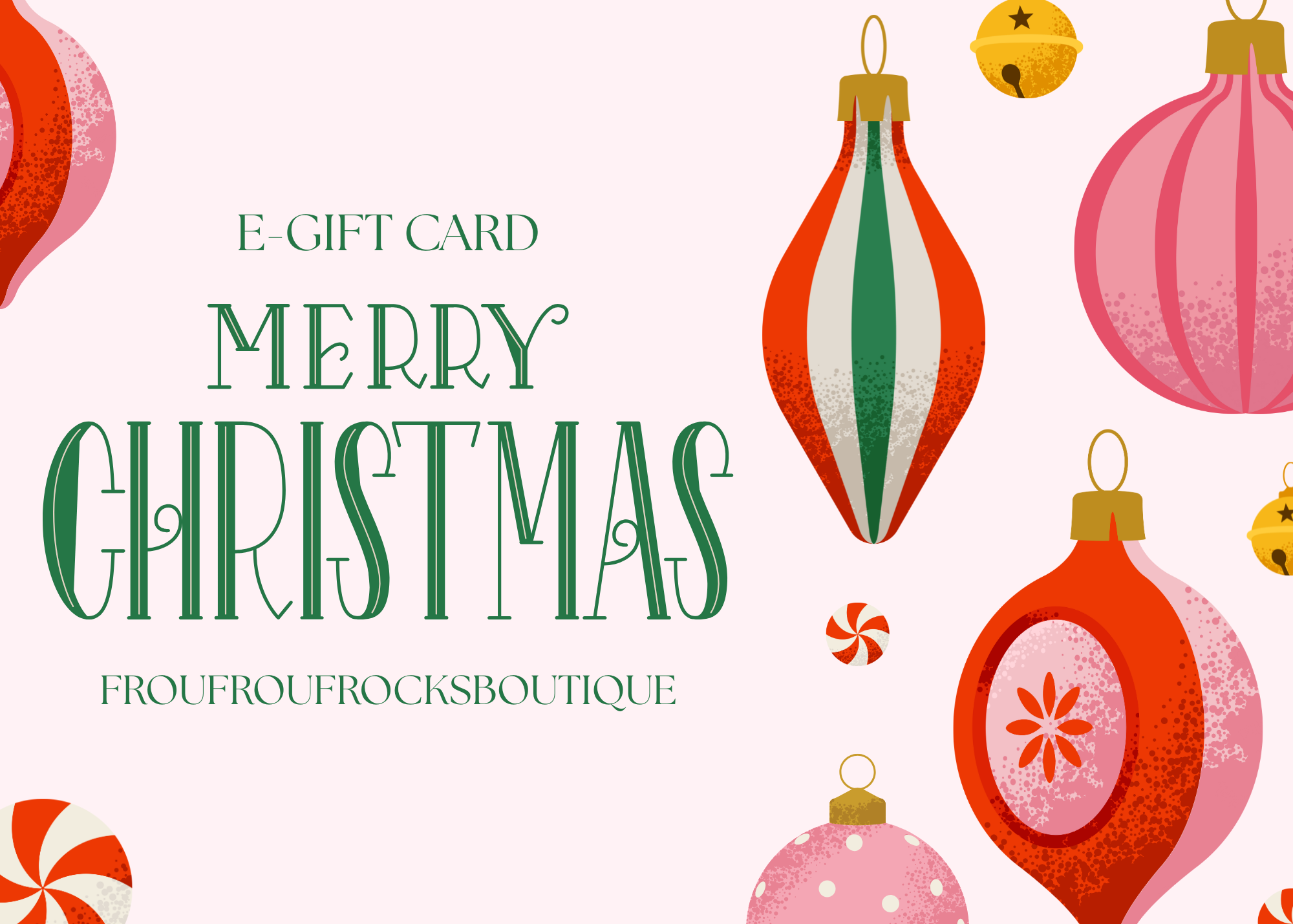 Frou Frou Frocks Boutique Gift Card-Shop-Womens-Boutique-Clothing