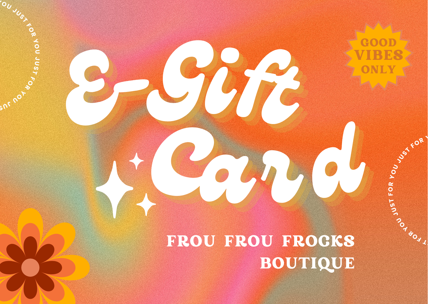 Frou Frou Frocks Boutique E-Gift Card-Shop-Womens-Boutique-Clothing