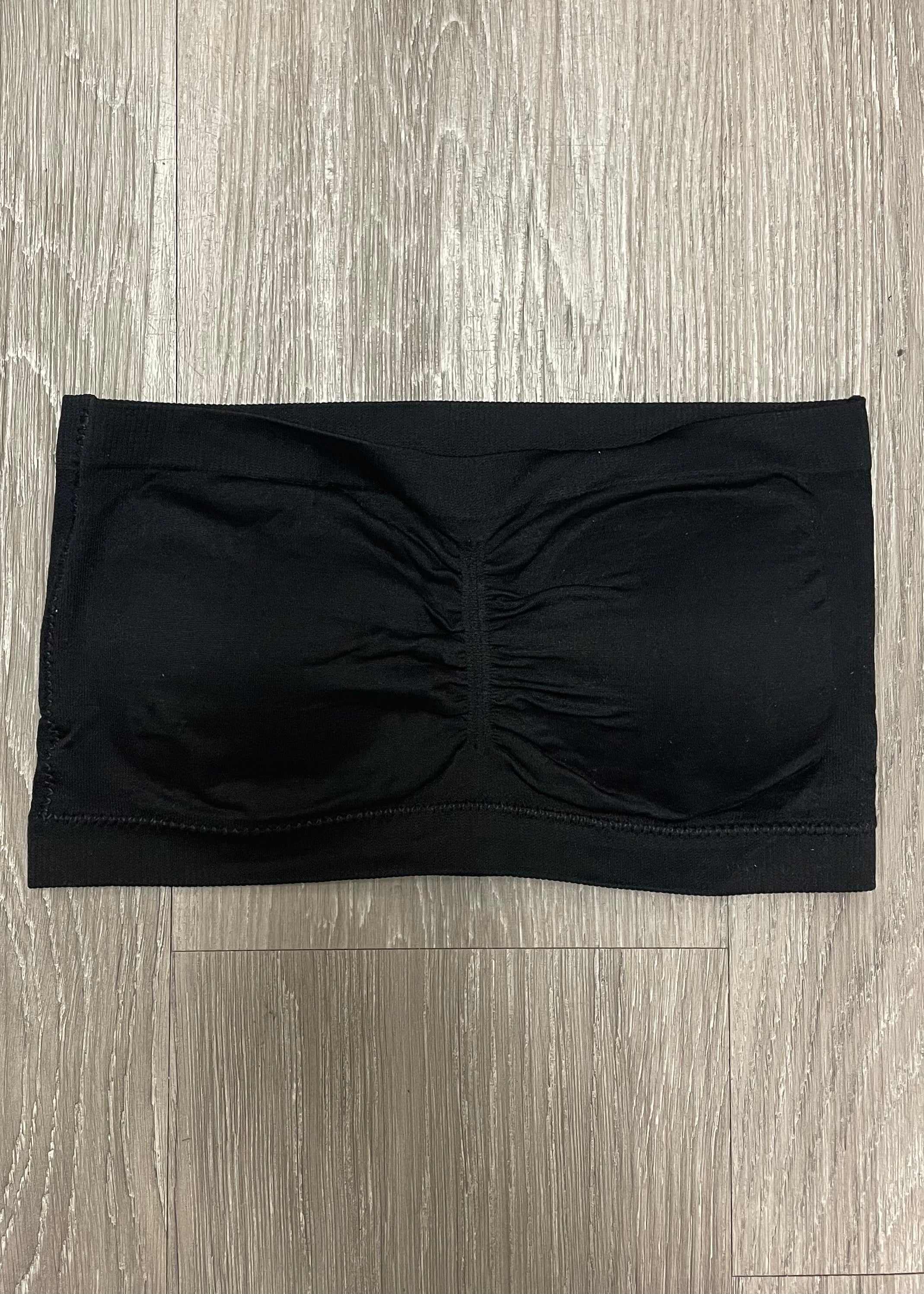 Casual Necessity Black Bandeau-Shop-Womens-Boutique-Clothing