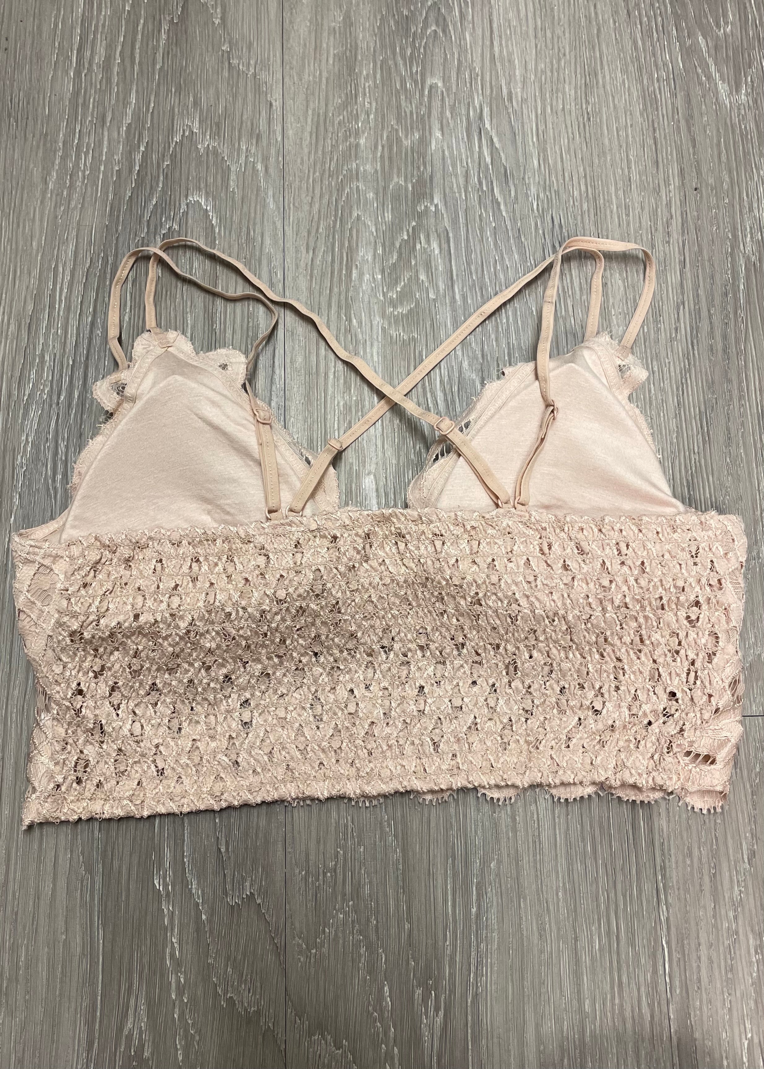 Signature Accessory Plus Nude Crochet Bralette-Shop-Womens-Boutique-Clothing