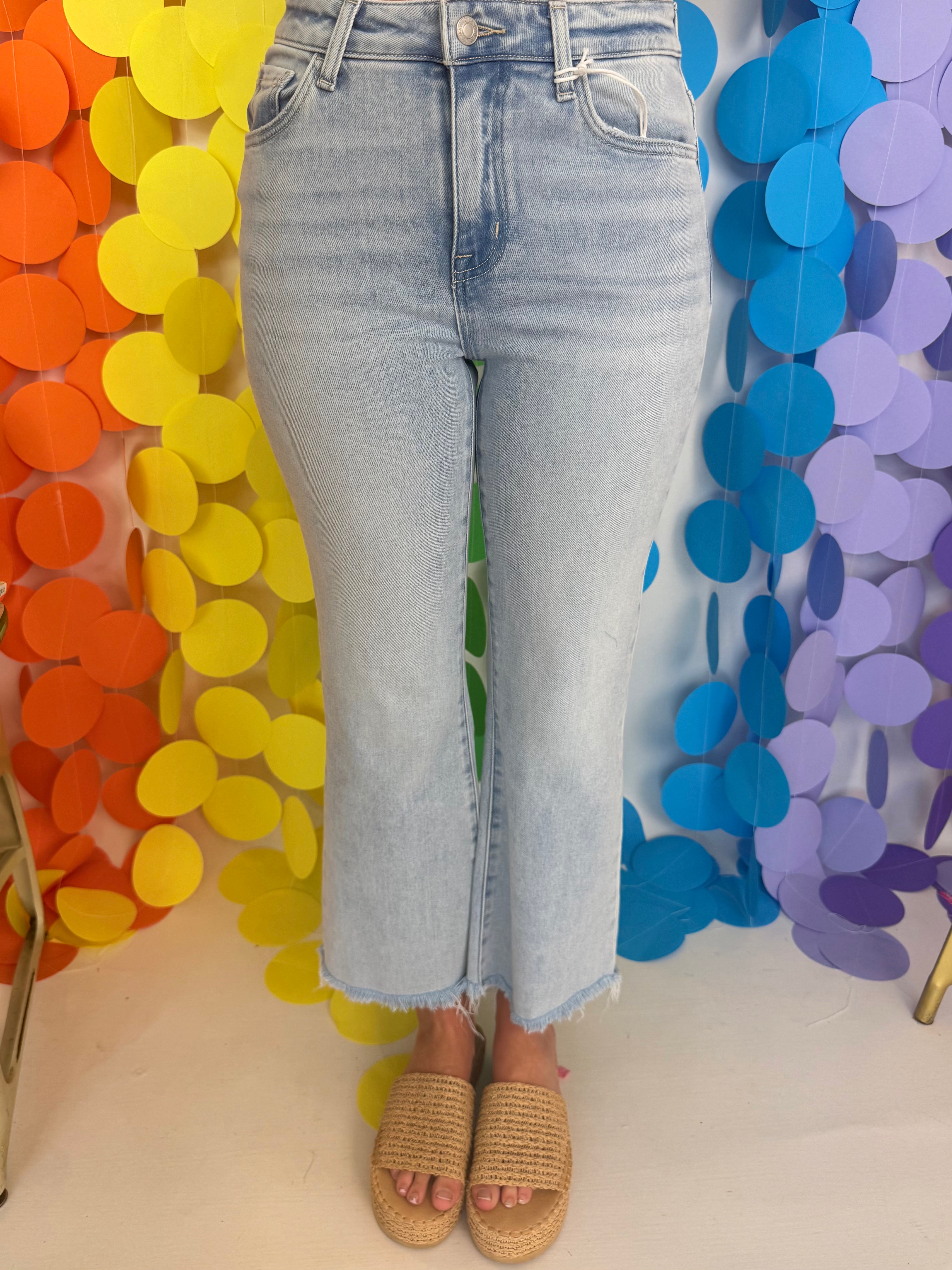 Weekend Classic High Rise Crop Easy Flare Jean-Shop-Womens-Boutique-Clothing