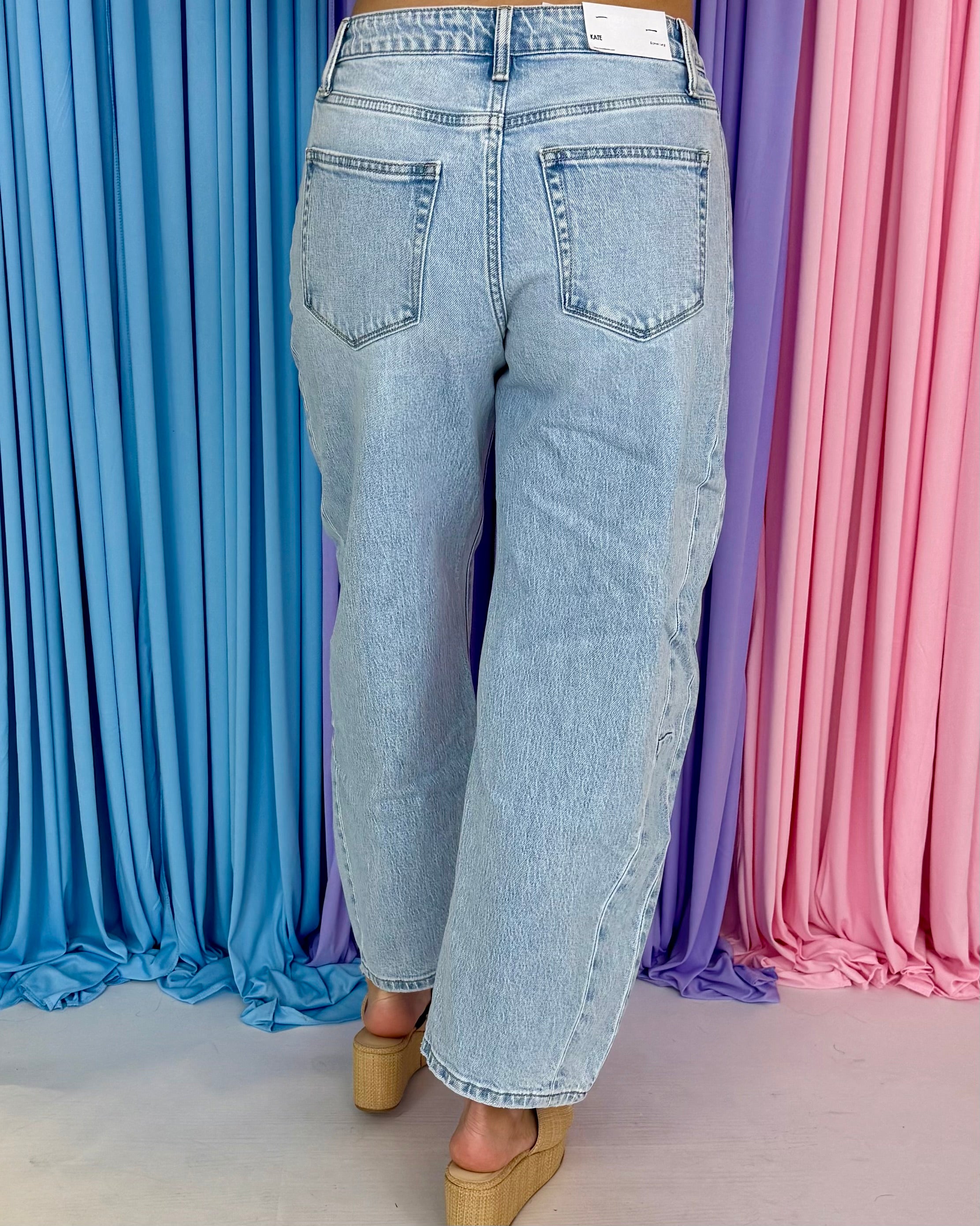 Adoring You High Rise Barrel Leg Jeans-Shop-Womens-Boutique-Clothing