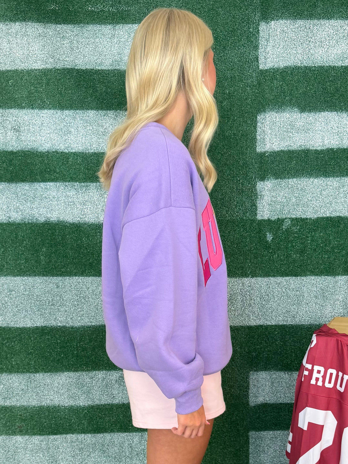 Lulu Mac Purple Multi Multi Sweatshirt-Shop-Womens-Boutique-Clothing