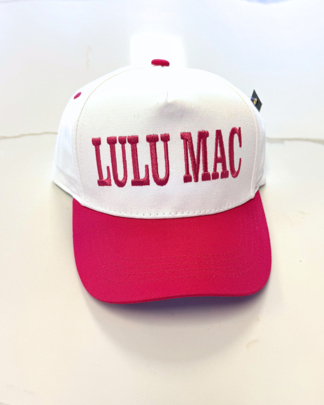 LULU MAC Hot Pink Lulu Cap-Shop-Womens-Boutique-Clothing