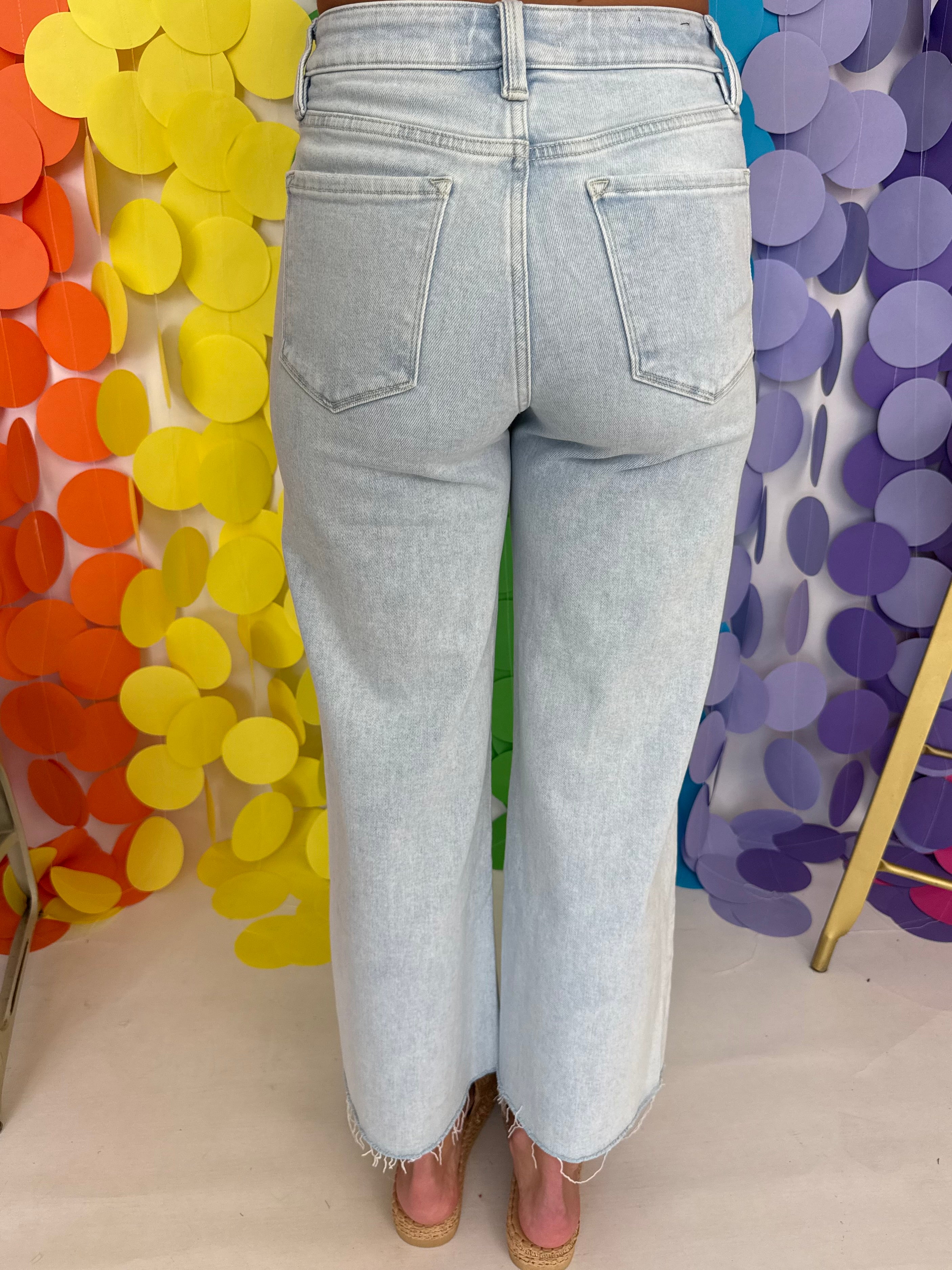 Effortless Charm High Rise Wide Flare Jean-Shop-Womens-Boutique-Clothing