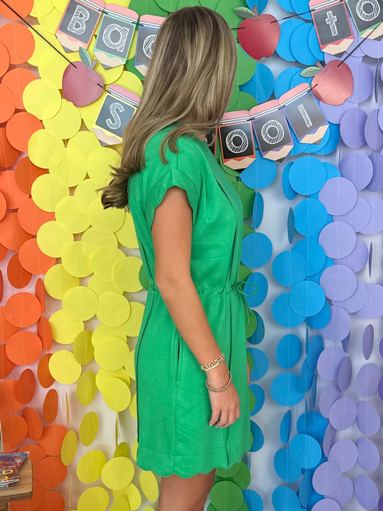Pretty In Bloom Island Green Dress-Shop-Womens-Boutique-Clothing