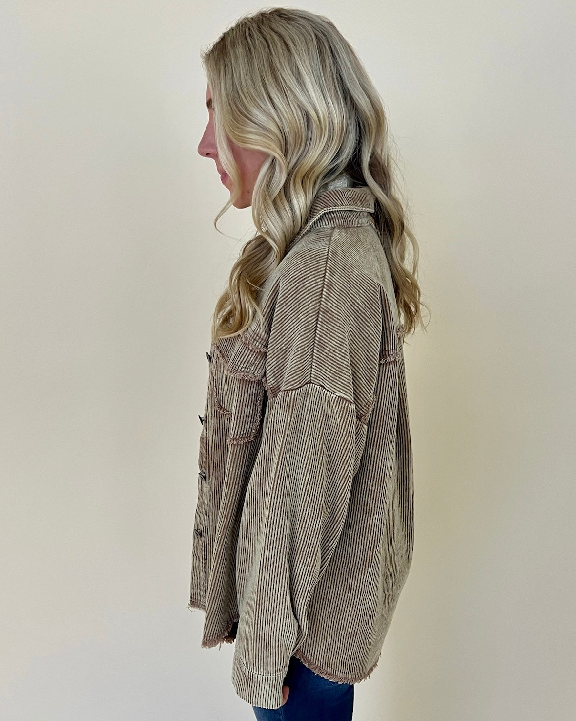 Happy Together Mocha Corduroy Jacket-Shop-Womens-Boutique-Clothing