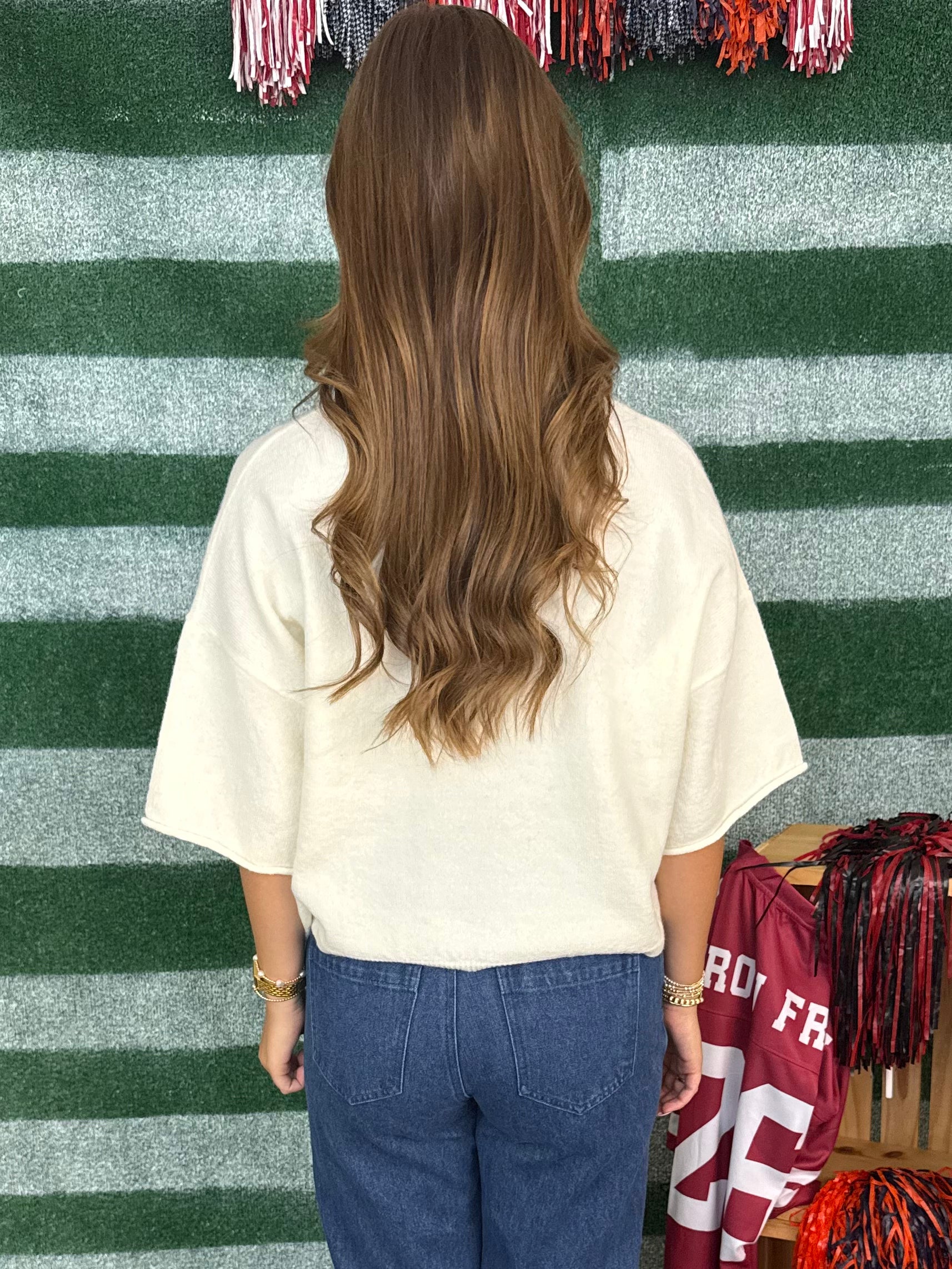 Winning Streak Ivory Button Up Cardigan Sweater-Shop-Womens-Boutique-Clothing