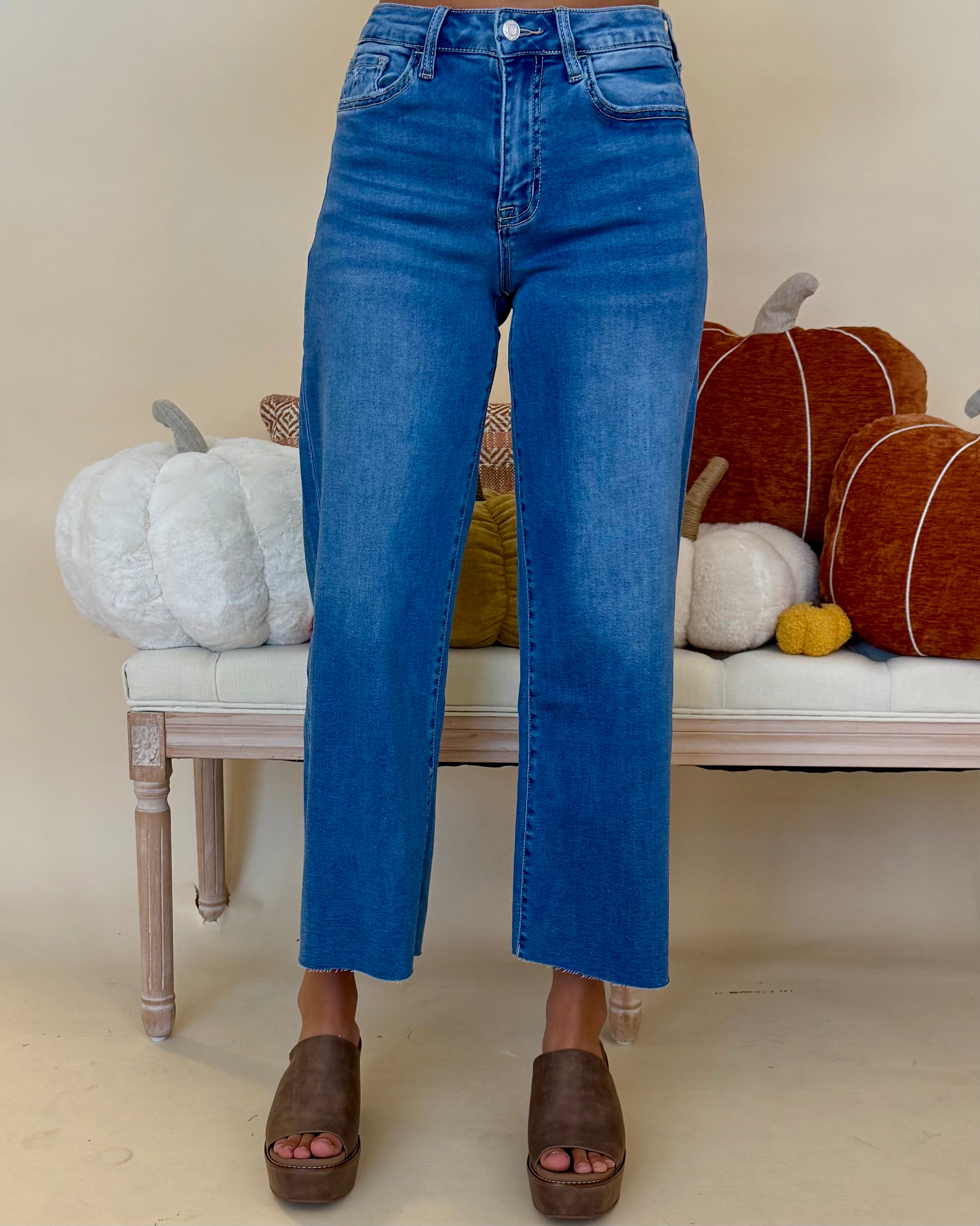Show The Way High Rise Crop Wide Leg Jean-Shop-Womens-Boutique-Clothing