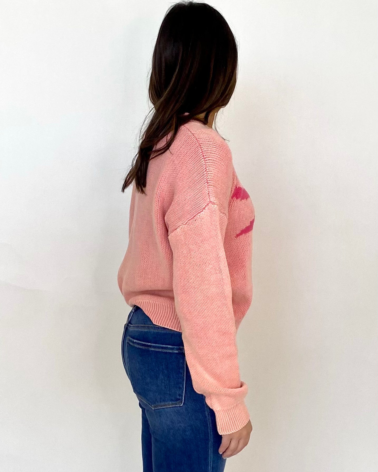 Forever Grace Blush Bow Sweater-Shop-Womens-Boutique-Clothing