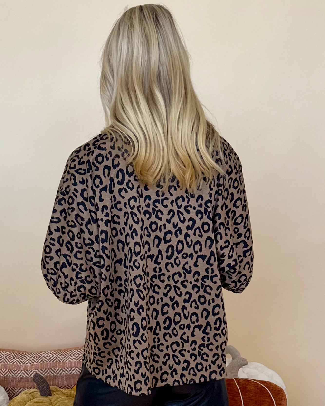 Aim To Inspire Toffee Animal Print Top-Shop-Womens-Boutique-Clothing