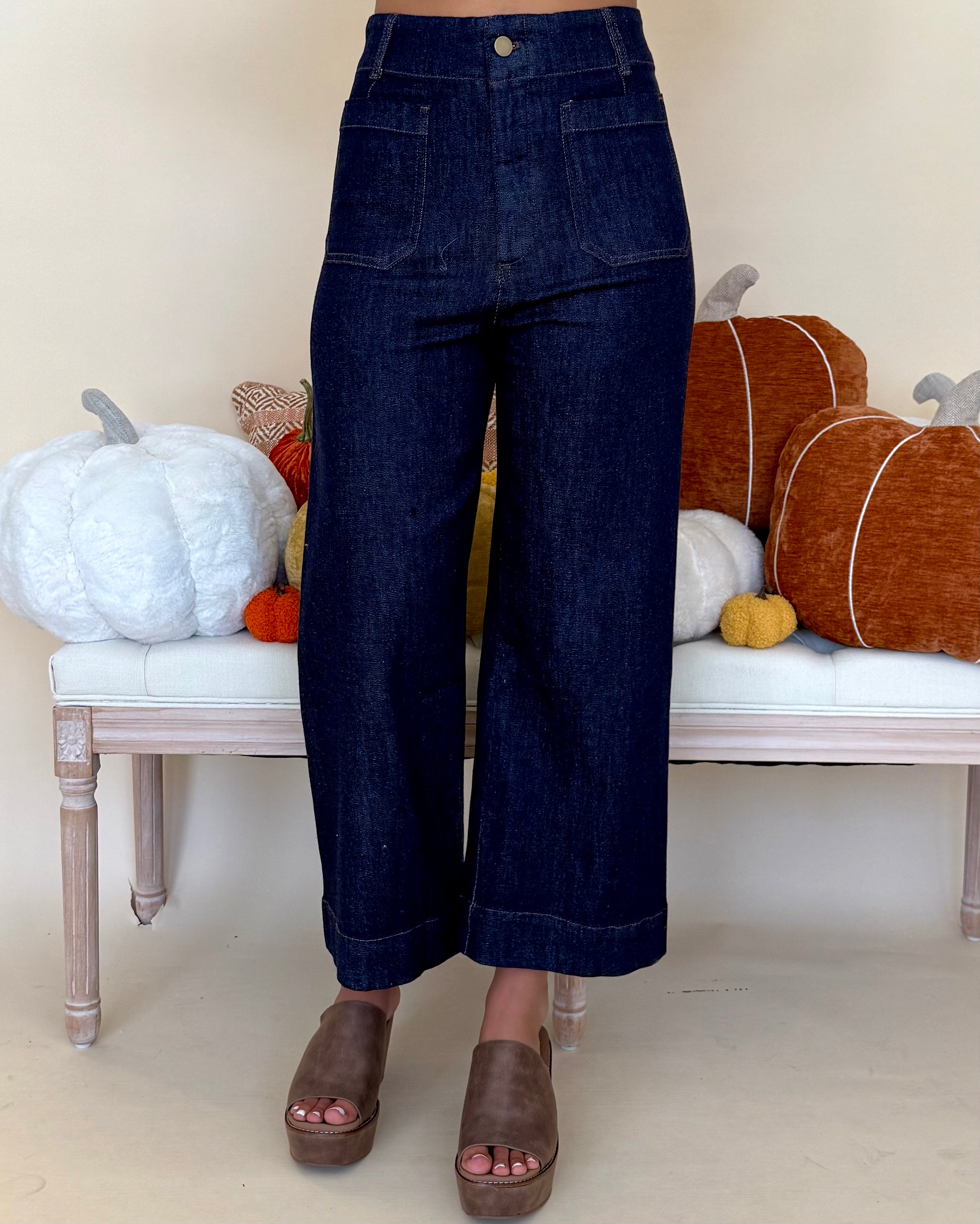 Fell For It Washed Denim Straight Leg Jeans-Shop-Womens-Boutique-Clothing