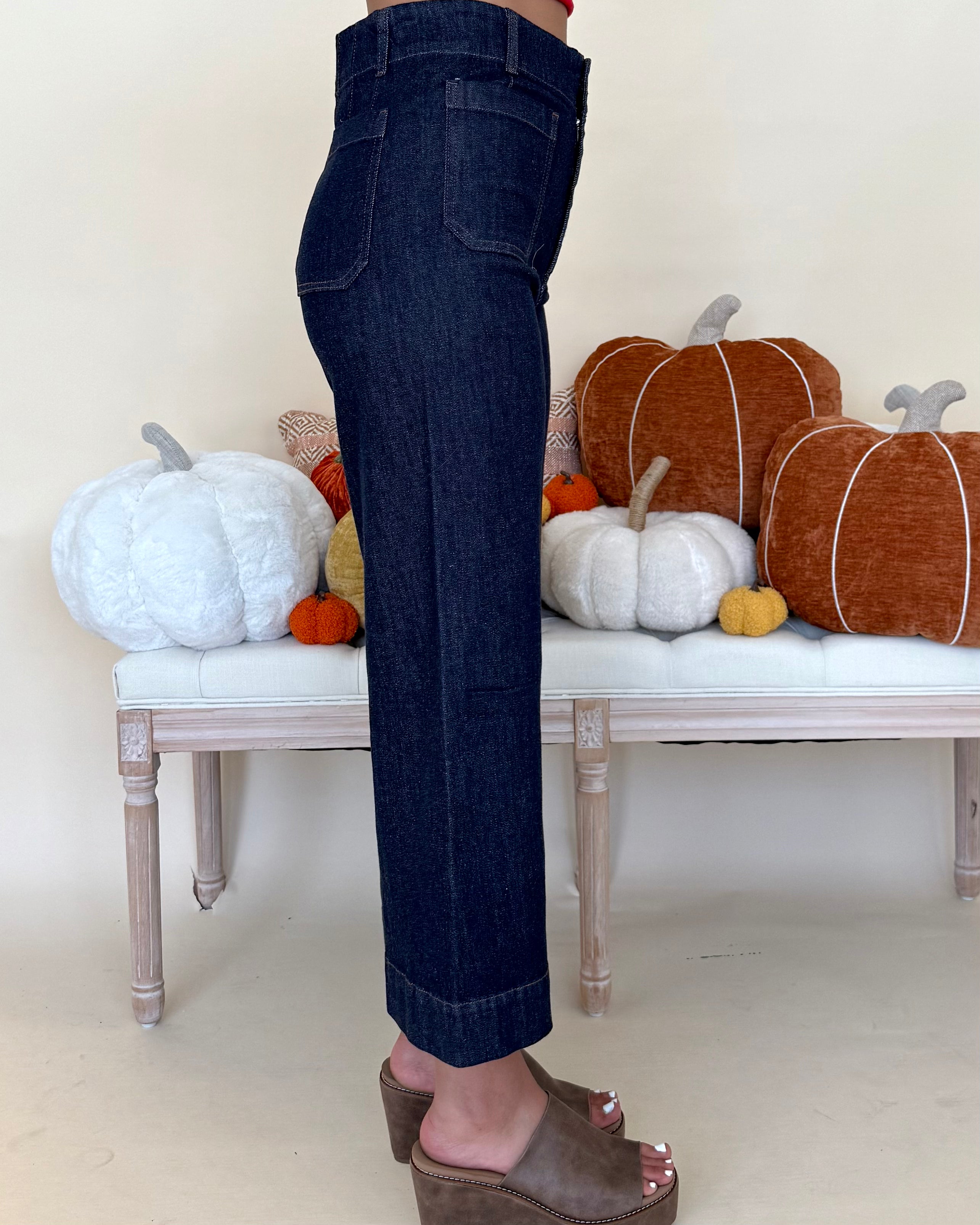 Fell For It Washed Denim Straight Leg Jeans-Shop-Womens-Boutique-Clothing