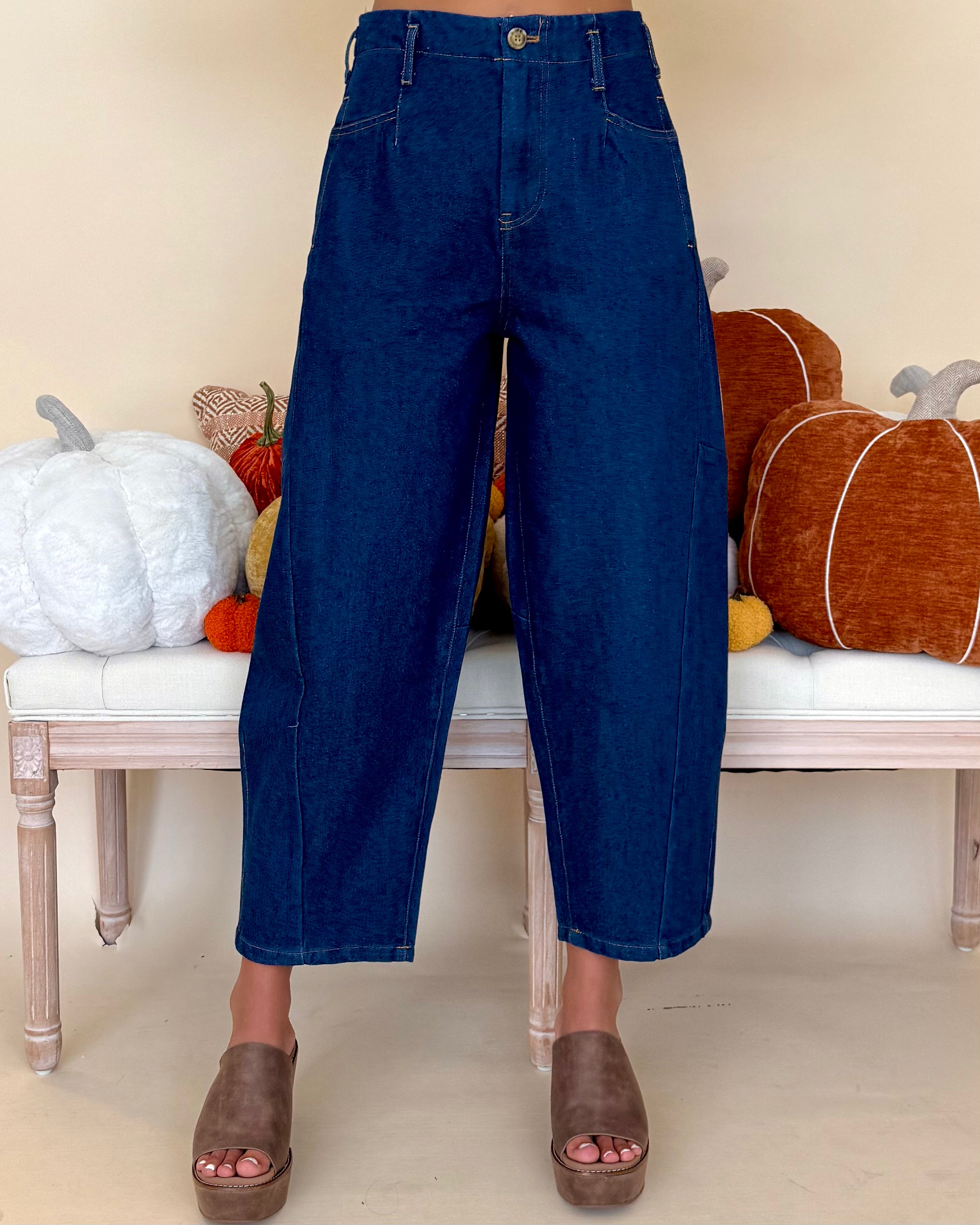 Been Real Indigo Wide Leg Denim Jeans-Shop-Womens-Boutique-Clothing