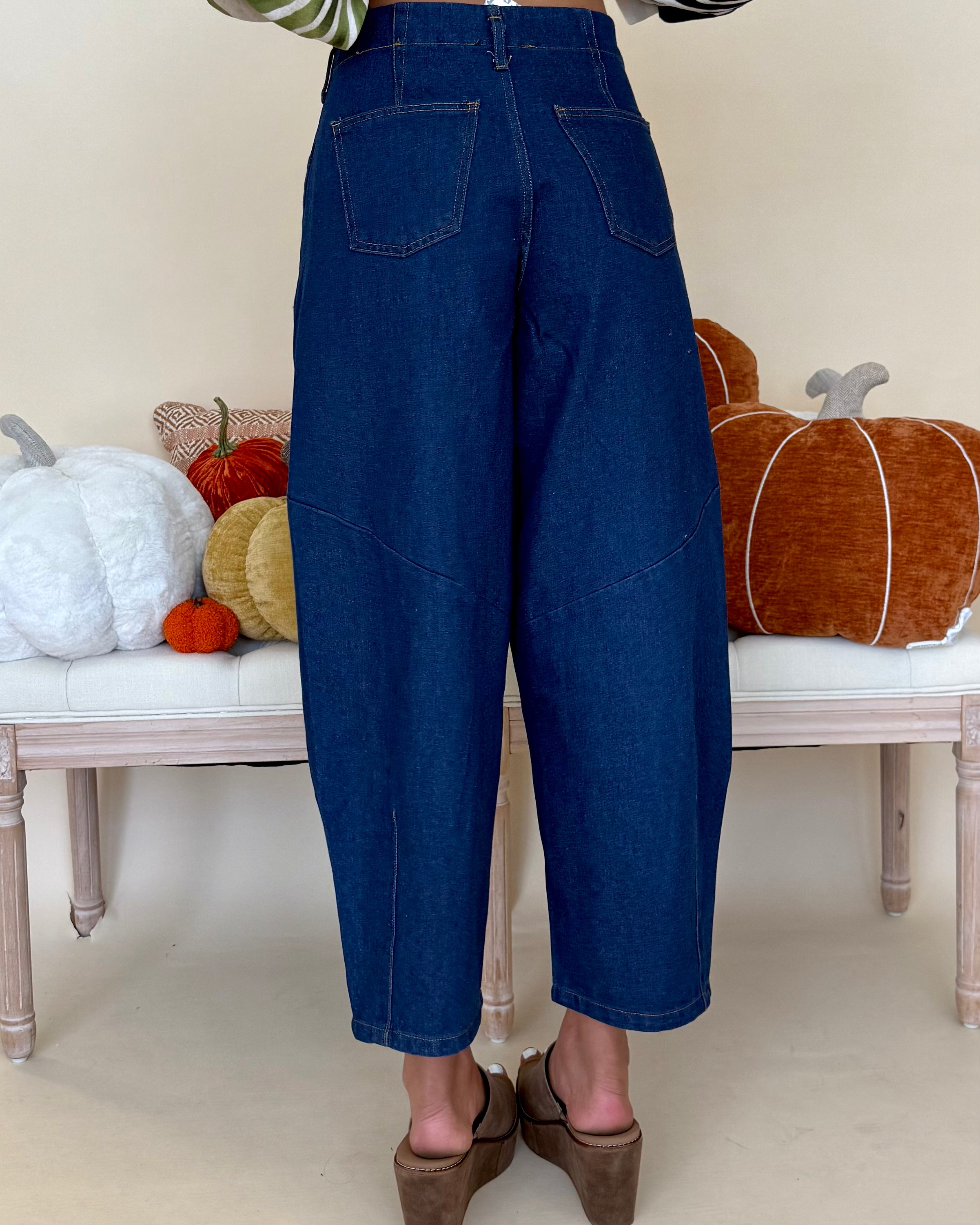 Been Real Indigo Wide Leg Denim Jeans-Shop-Womens-Boutique-Clothing