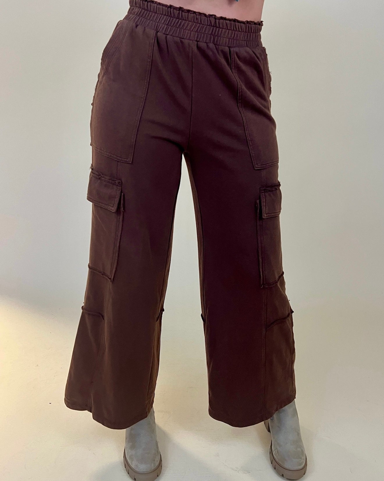 Blue Vanilla Light Brown High Waist Cargo Trousers | New Look