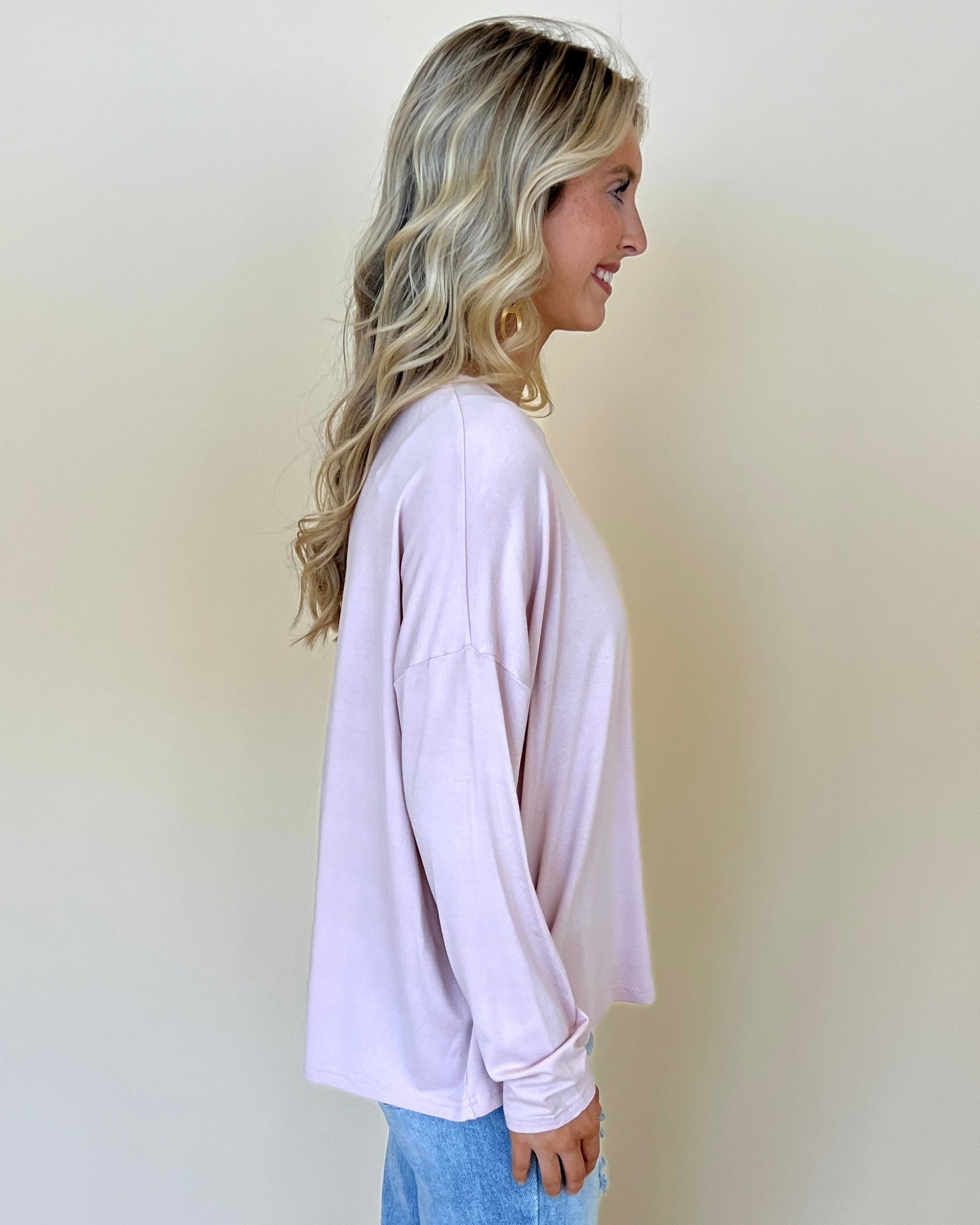 Days Gone By V Rose Dolman Sleeve Top-Shop-Womens-Boutique-Clothing