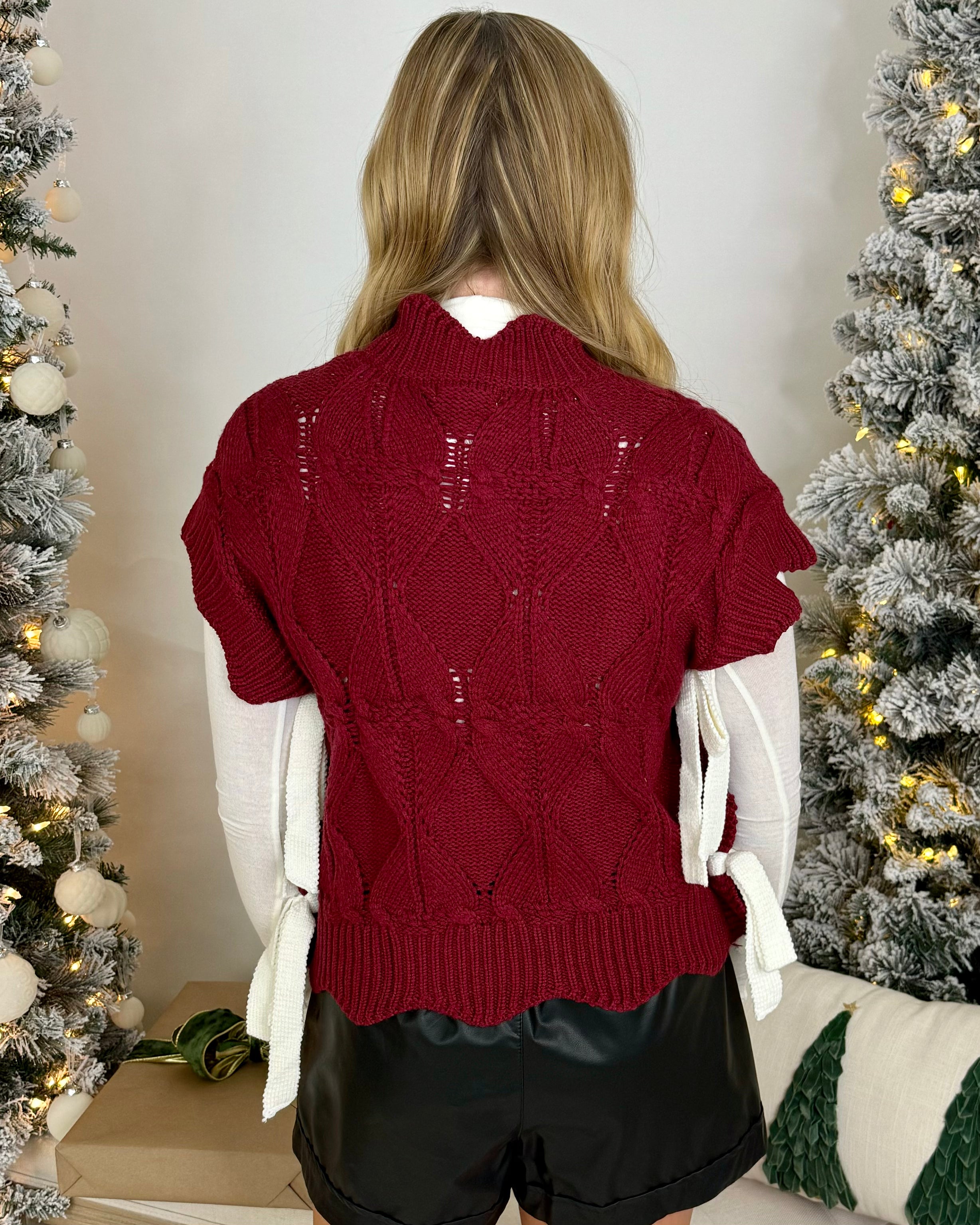 In This Place Wine Tie Sweater-Shop-Womens-Boutique-Clothing