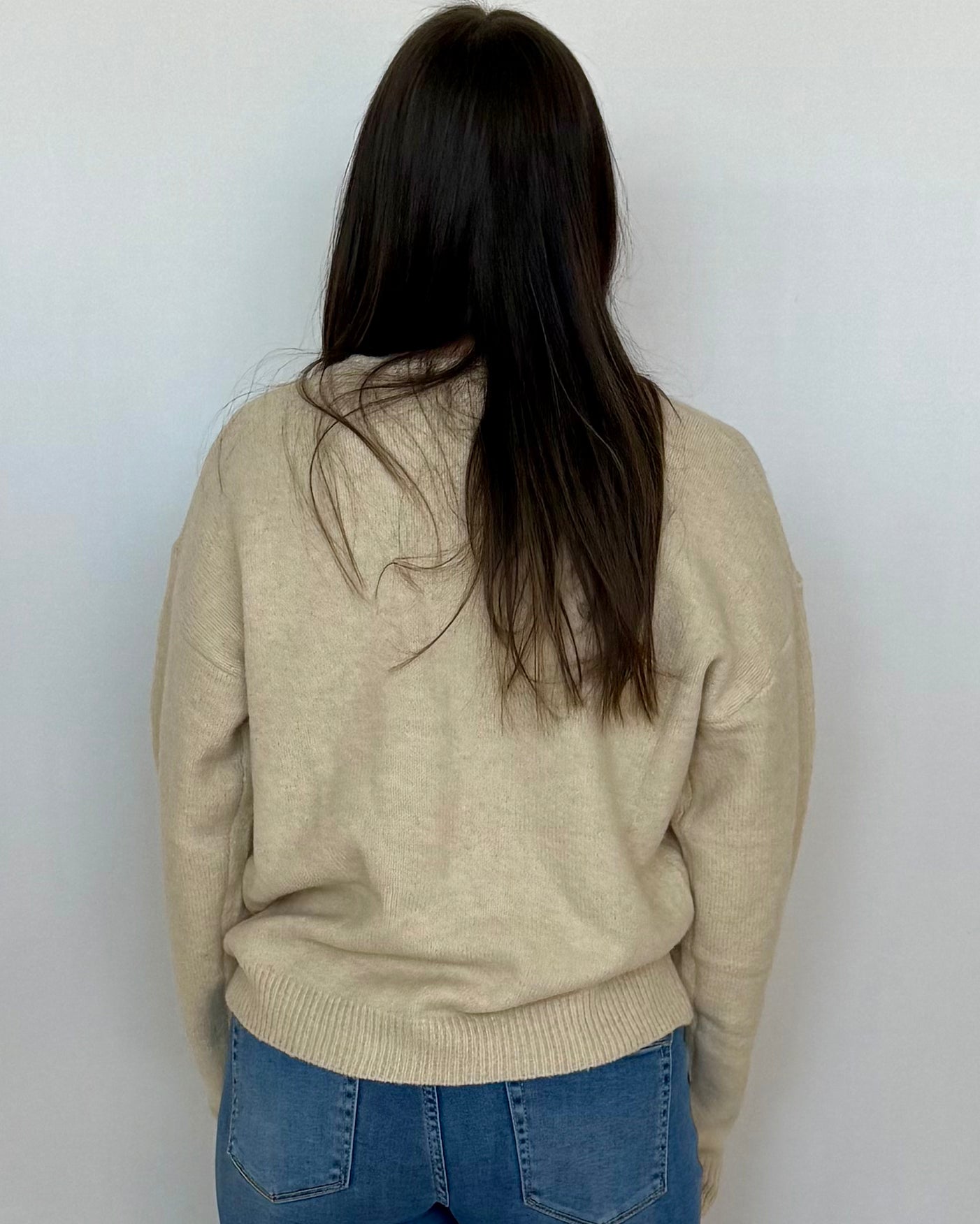 All In Favor Ivory Bow Sweater-Shop-Womens-Boutique-Clothing