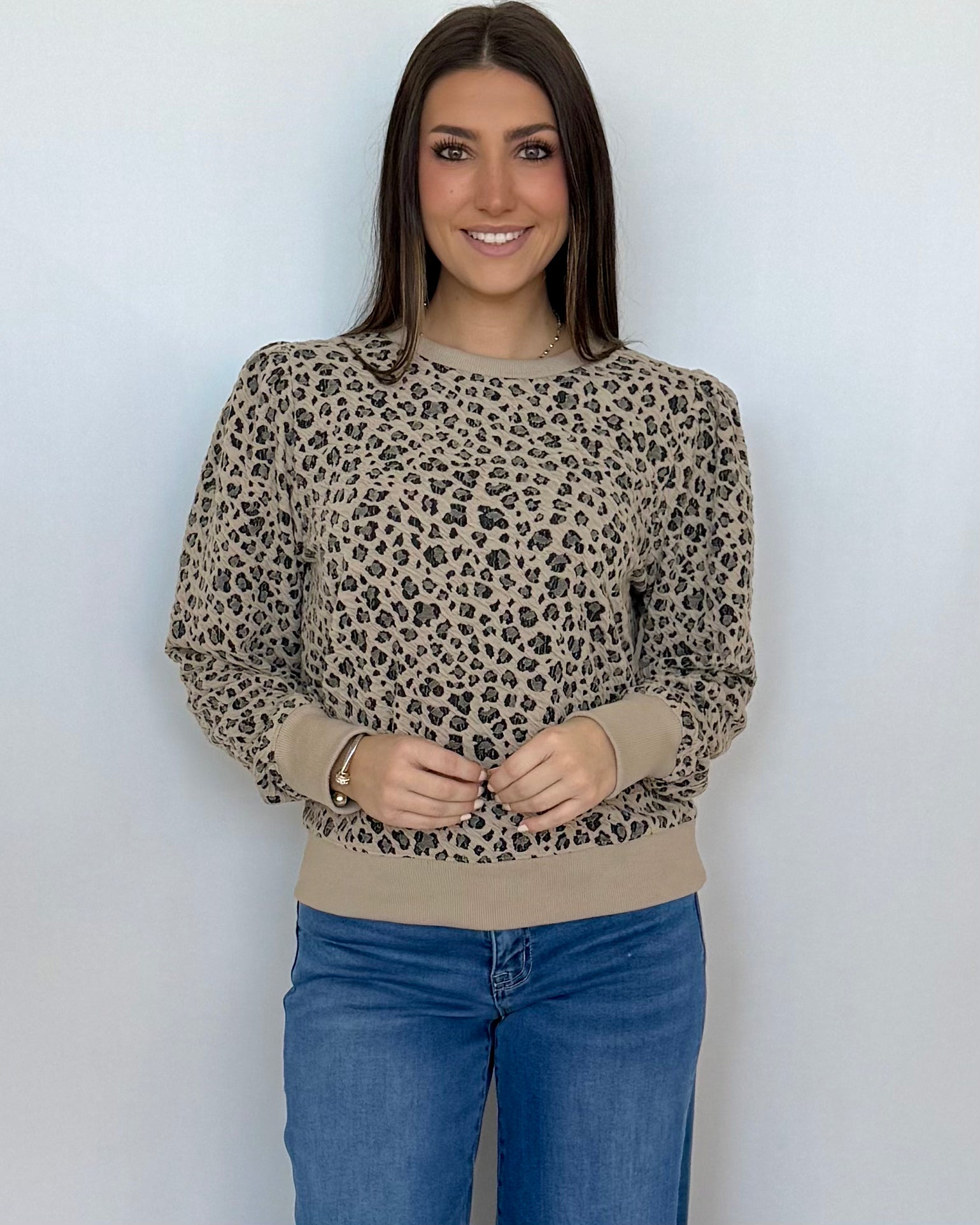 Wild As You Oatmeal Leopard Sweater-Shop-Womens-Boutique-Clothing