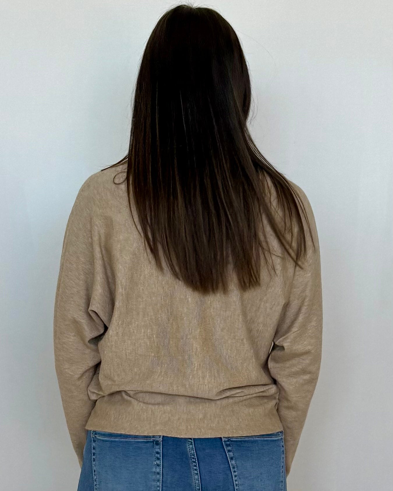 Always In Sight Taupe Dolman Sweater-Shop-Womens-Boutique-Clothing