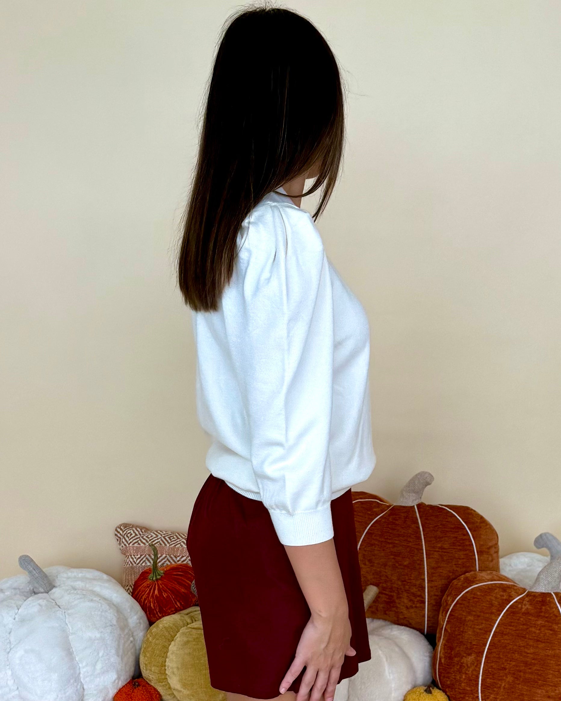 On The Record Off White Sweater-Shop-Womens-Boutique-Clothing