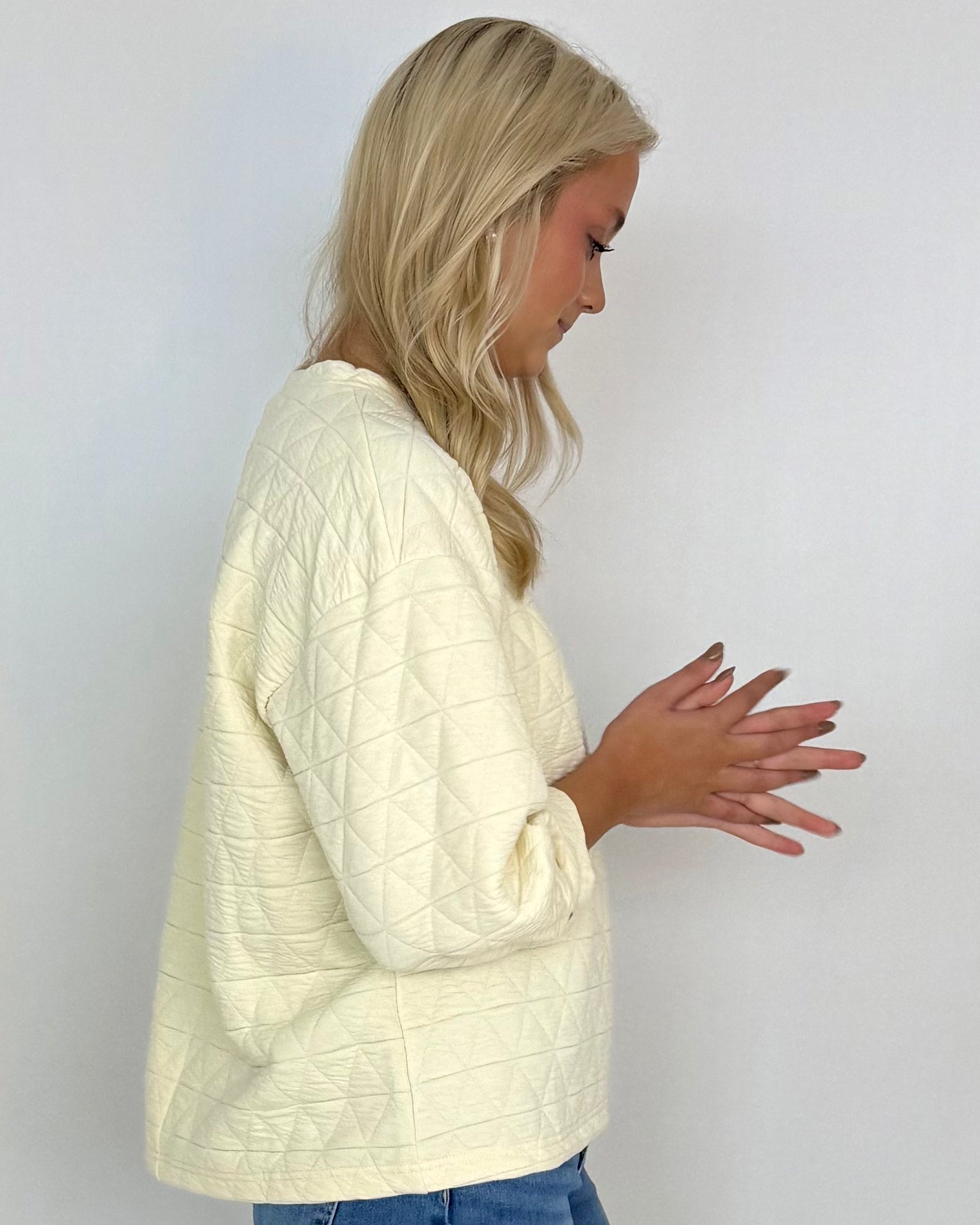 Make Me Believe Cream Quilted Top-Shop-Womens-Boutique-Clothing