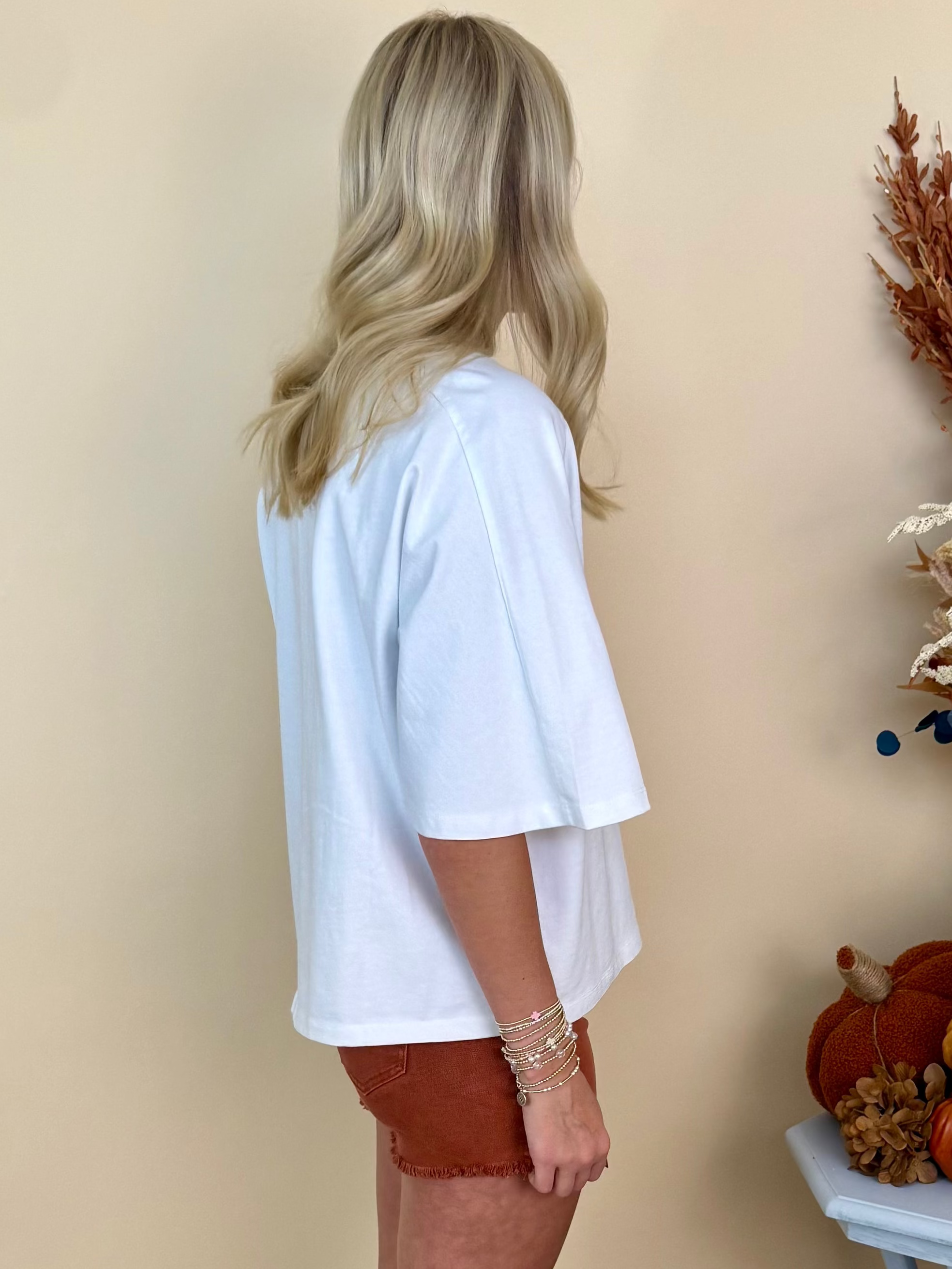 All Glowed Up Off White Drop Shoulder Mineral Washed Top-Shop-Womens-Boutique-Clothing