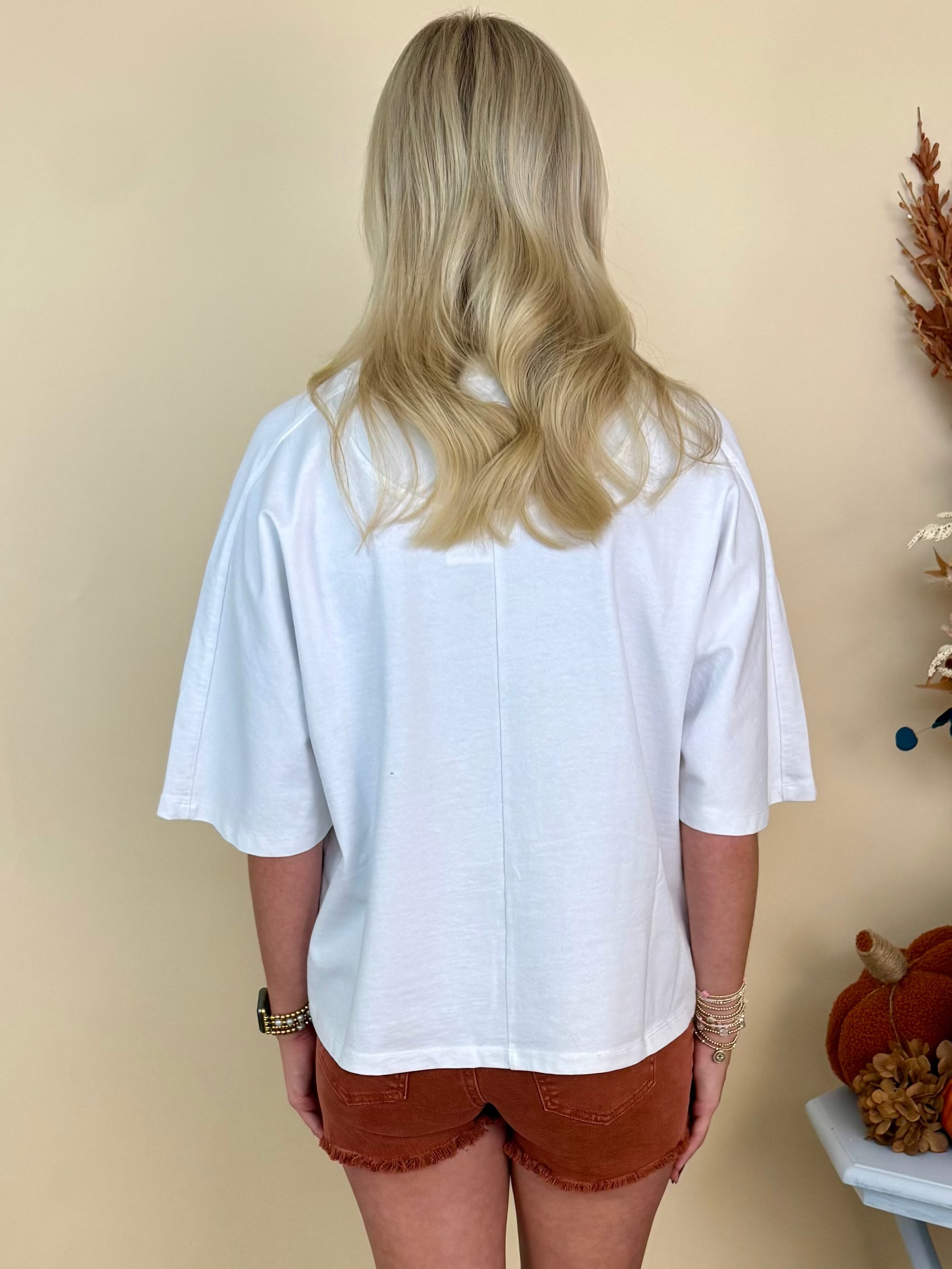 All Glowed Up Off White Drop Shoulder Mineral Washed Top-Shop-Womens-Boutique-Clothing