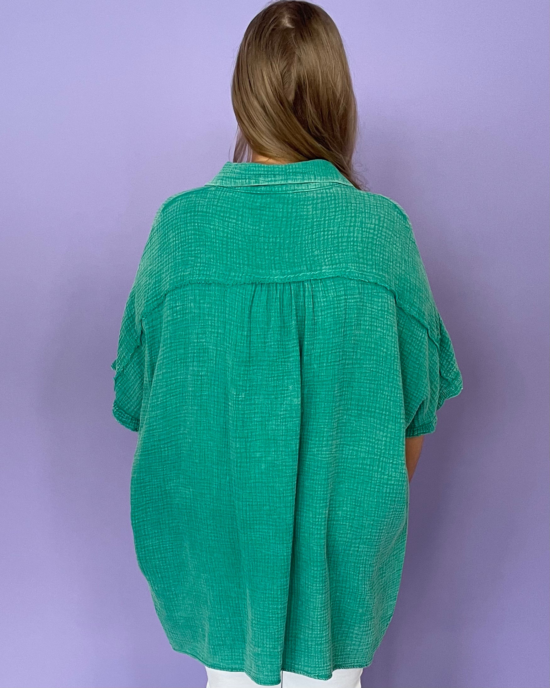 All True Plus Jade Green Mineral Top-Shop-Womens-Boutique-Clothing