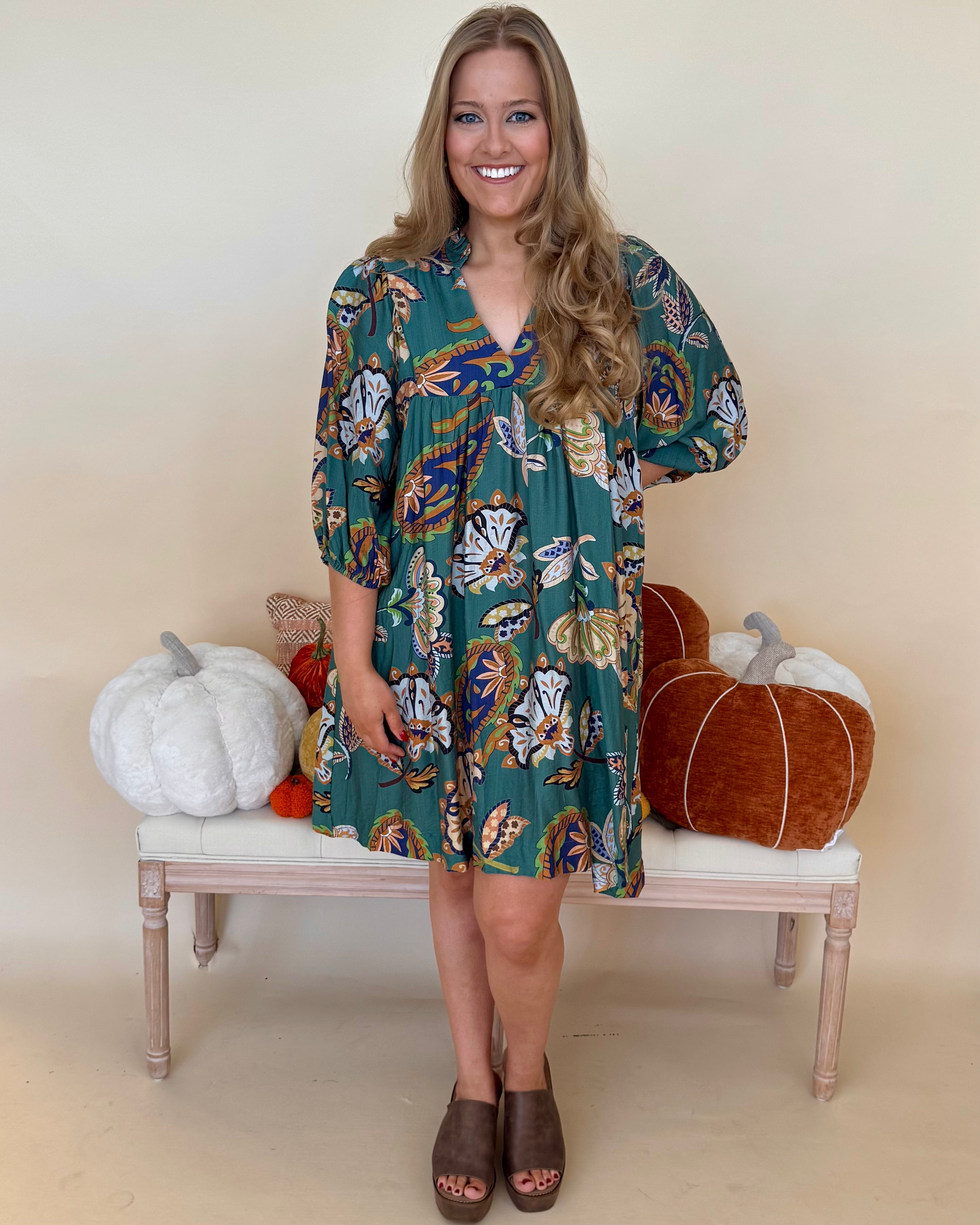 Find Time Lagoon Plus Abstract Dress-Shop-Womens-Boutique-Clothing