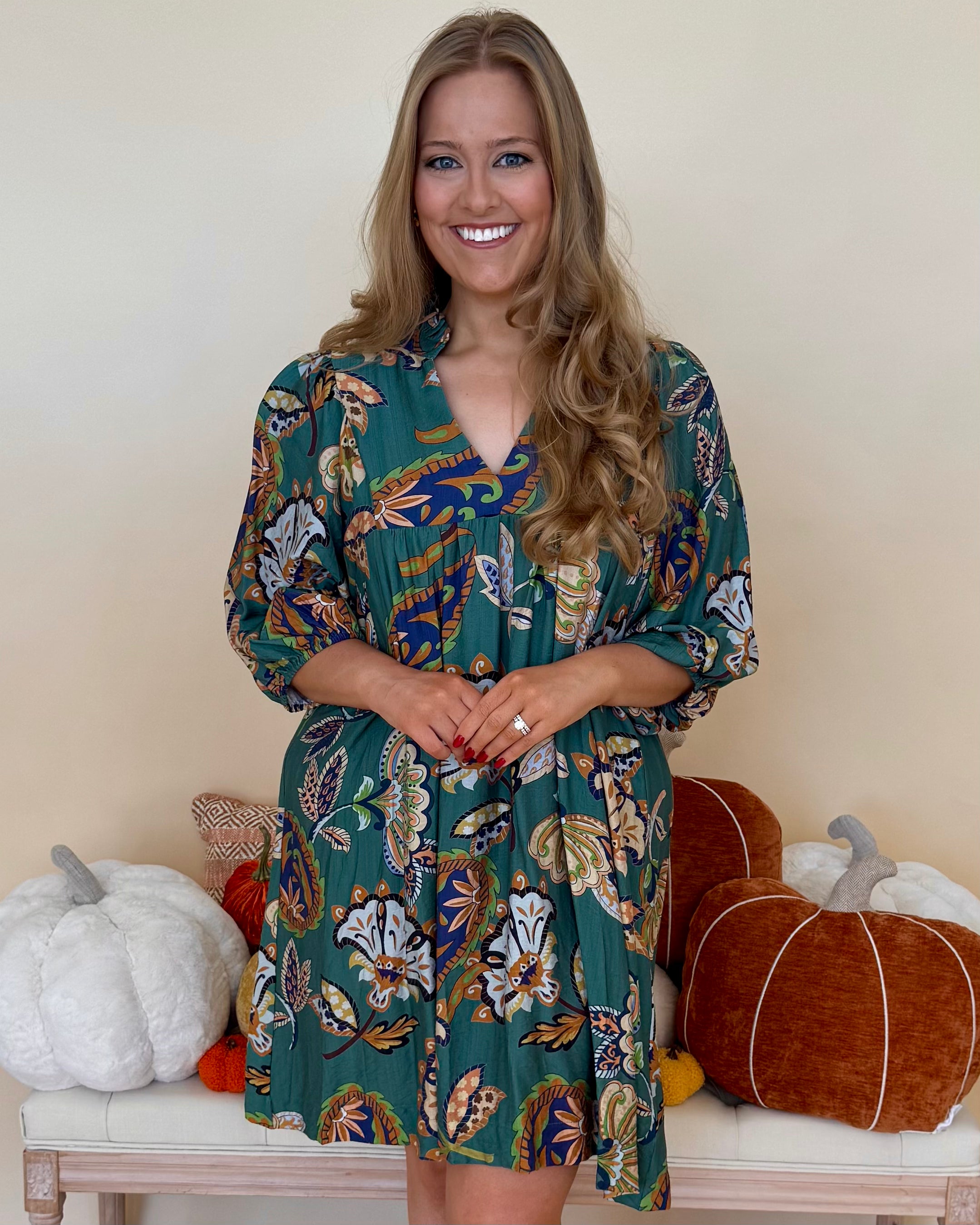 Find Time Lagoon Plus Abstract Dress-Shop-Womens-Boutique-Clothing