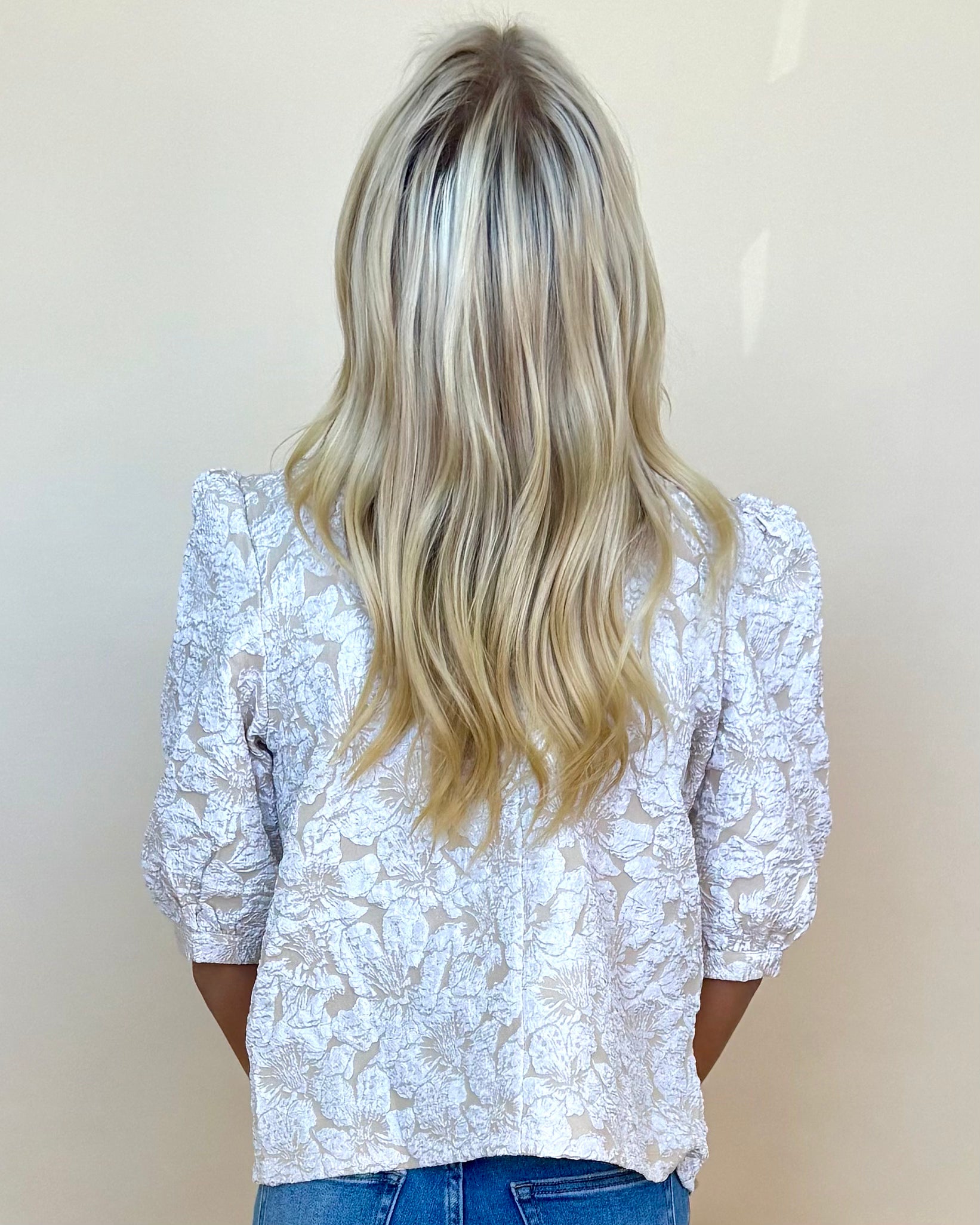 Abundant Mindset Beige Embroidered Top-Shop-Womens-Boutique-Clothing