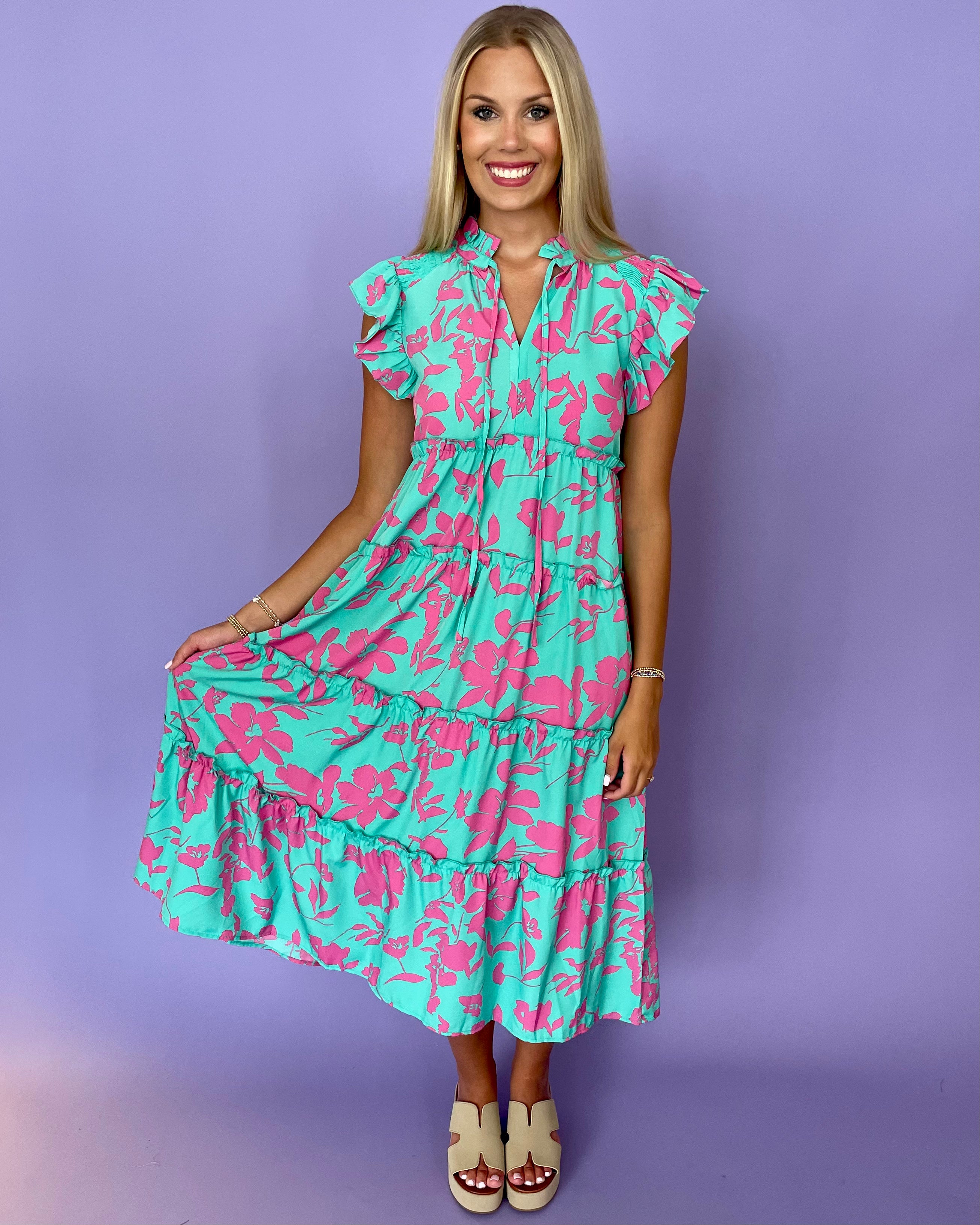 Go Your Way Cotton Candy Floral Midi-Shop-Womens-Boutique-Clothing