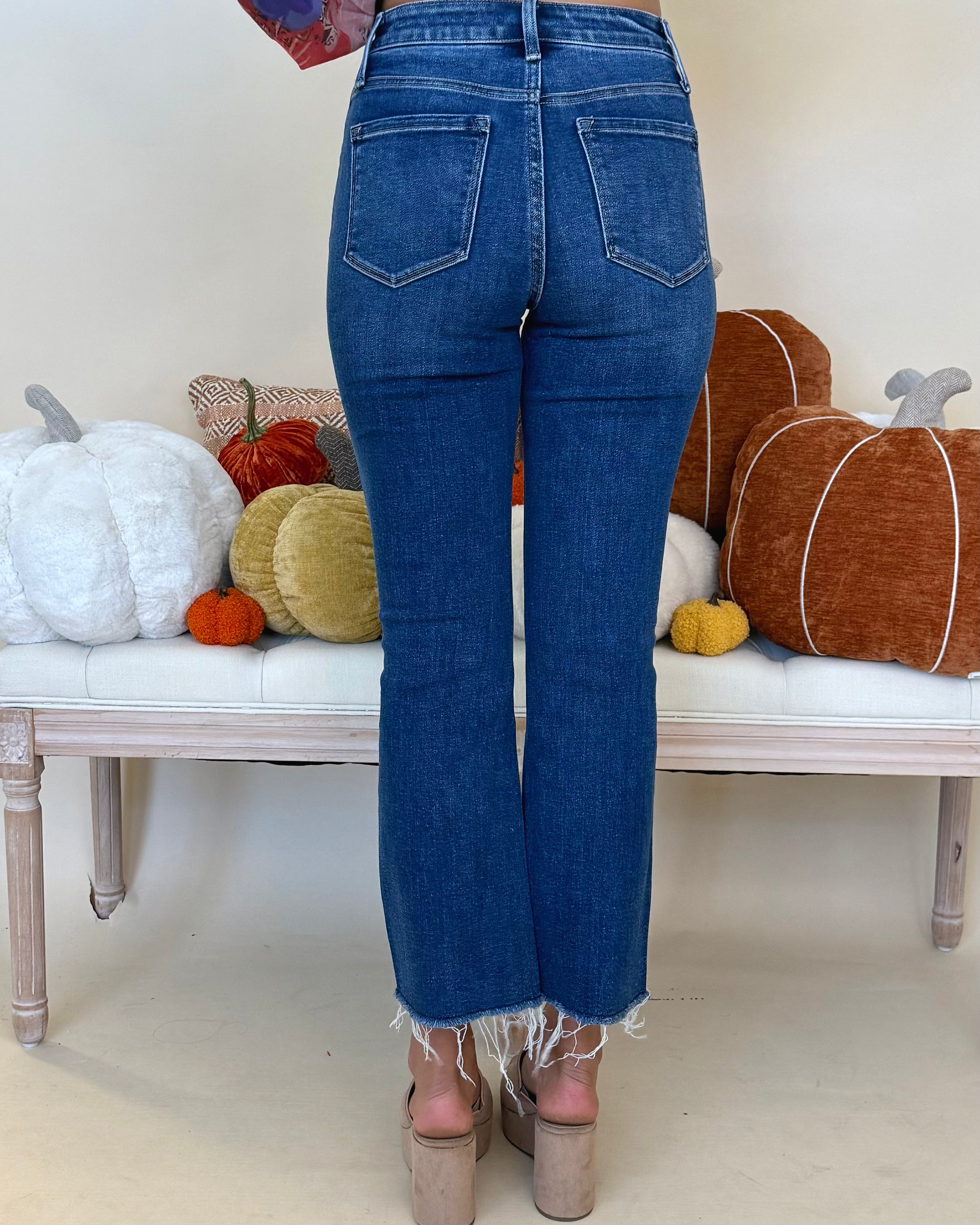 Soft Glow High Rise Kick Flare Jeans-Shop-Womens-Boutique-Clothing