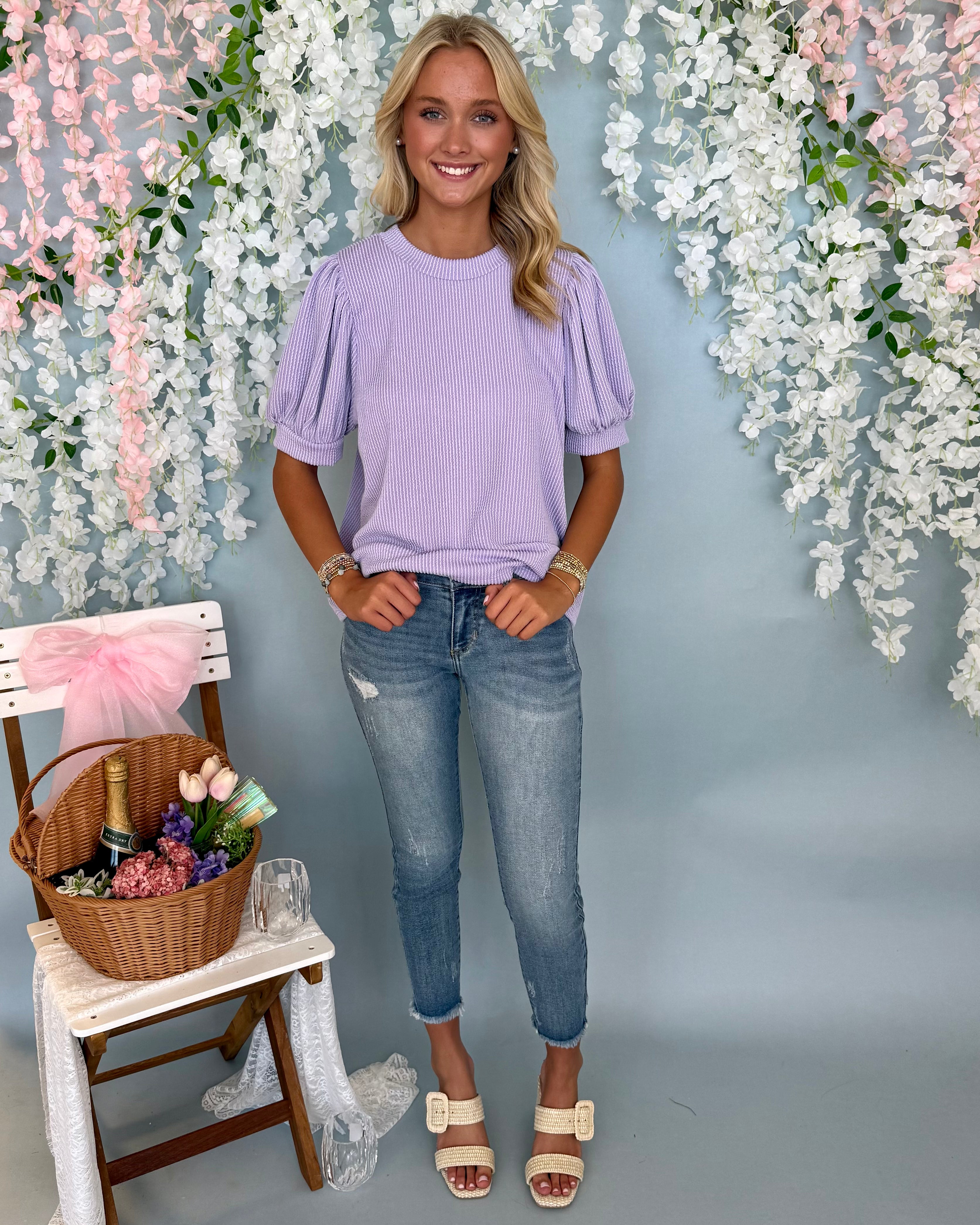 Just My Type Lavender Ribbed Top-Shop-Womens-Boutique-Clothing