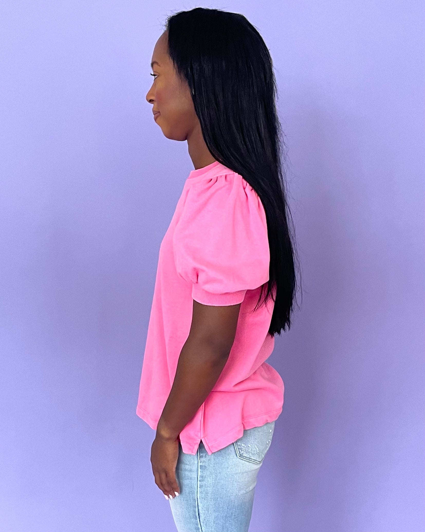 In The Wind Pink Washed Top-Shop-Womens-Boutique-Clothing